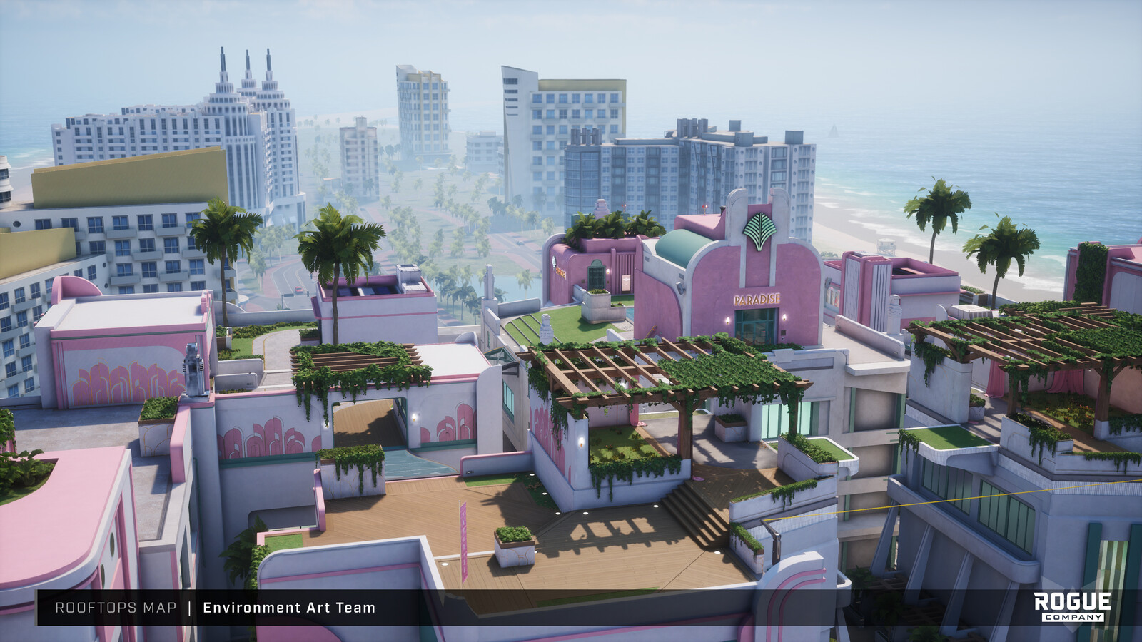 Rooftops In-Game