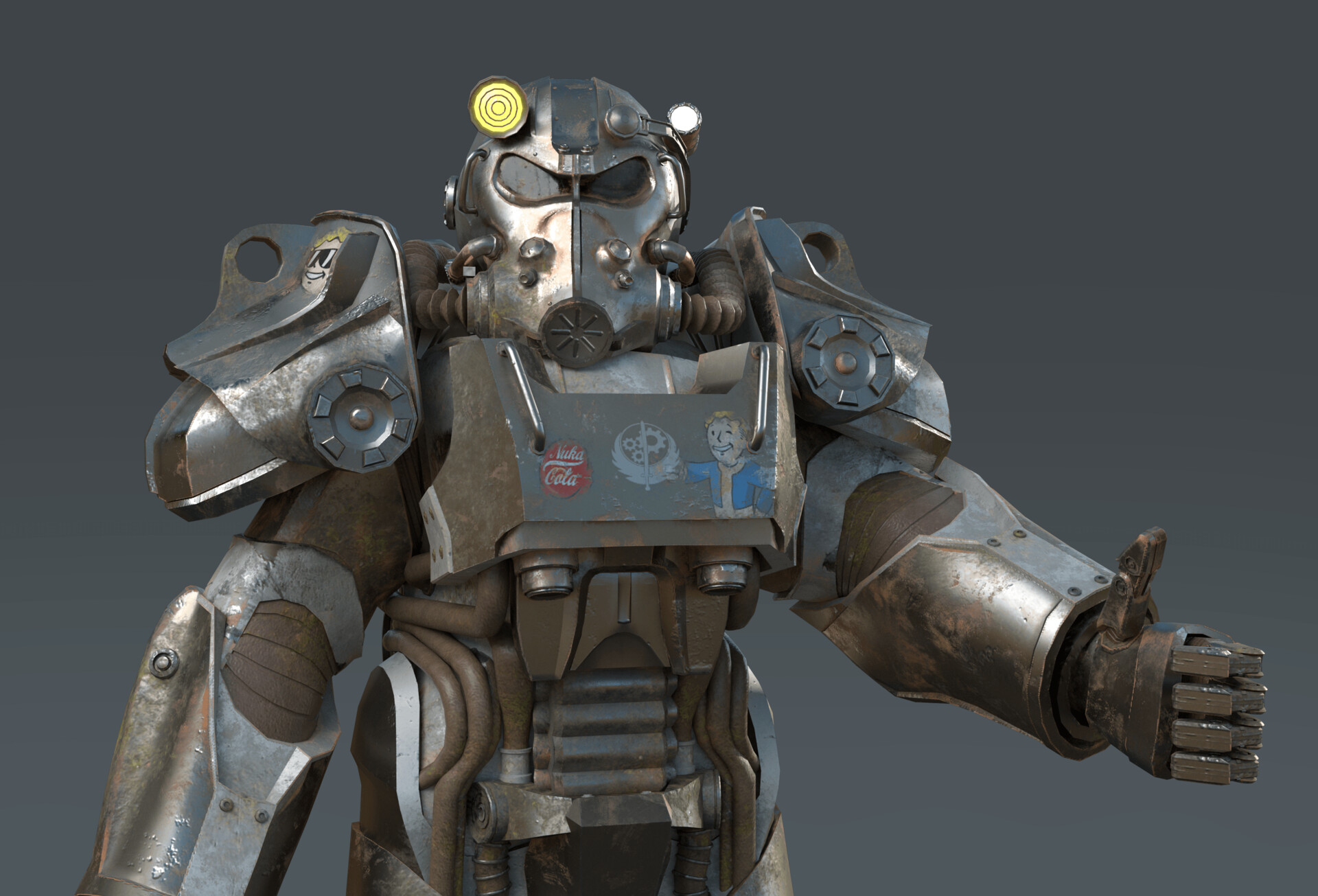 Artstation power armor t 60