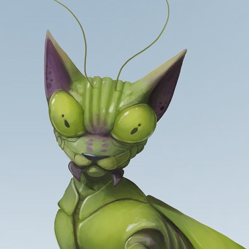 Mantis cat
