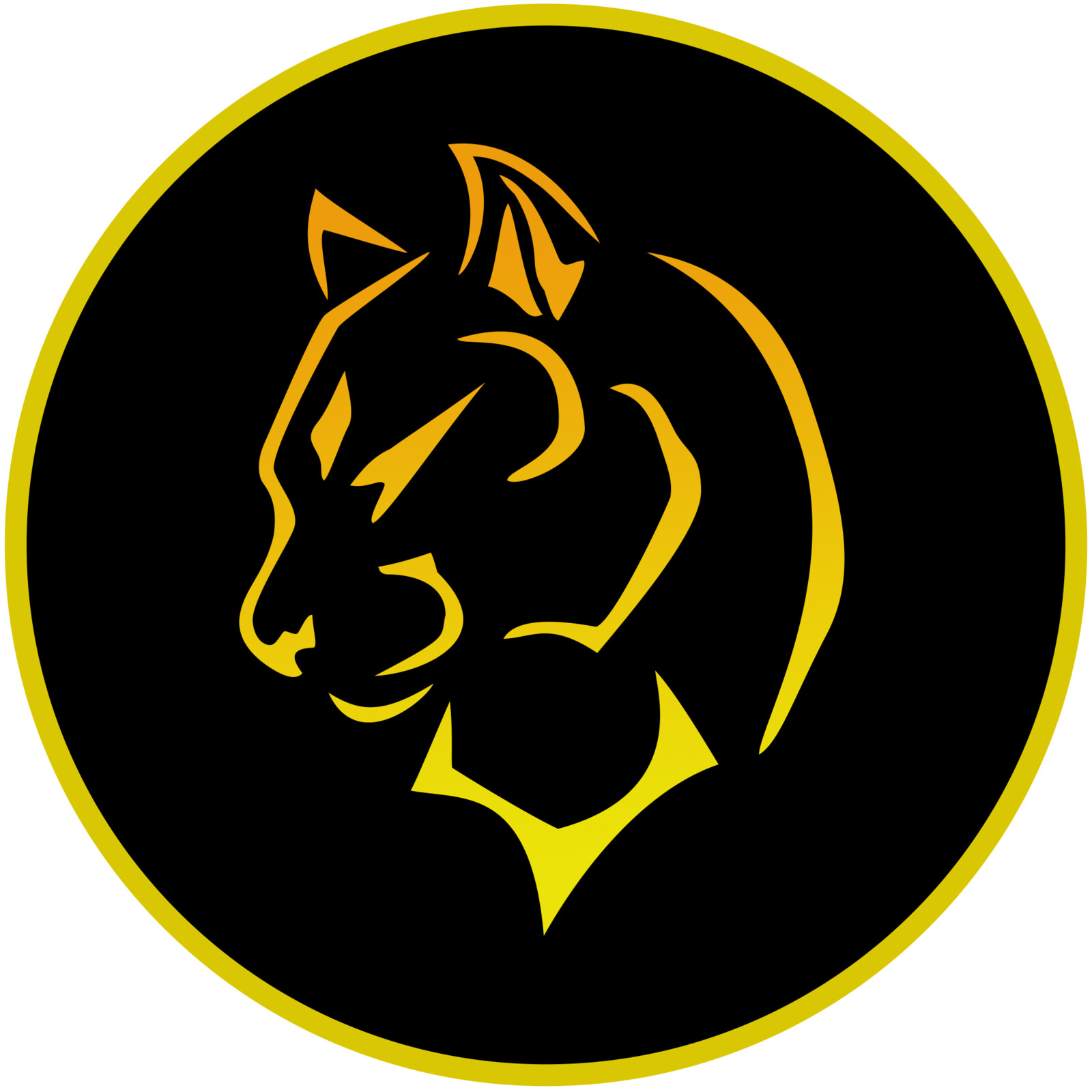 Knulfo Twitch (&amp; Discord) Icon (Yellow with Black