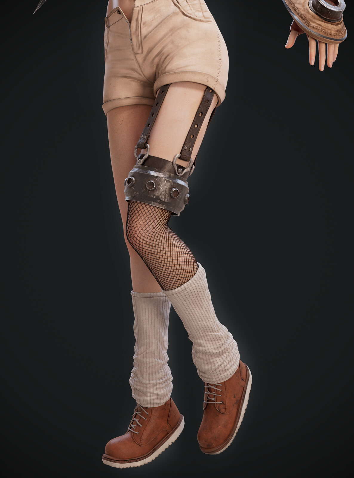 Bottom Close-up Render