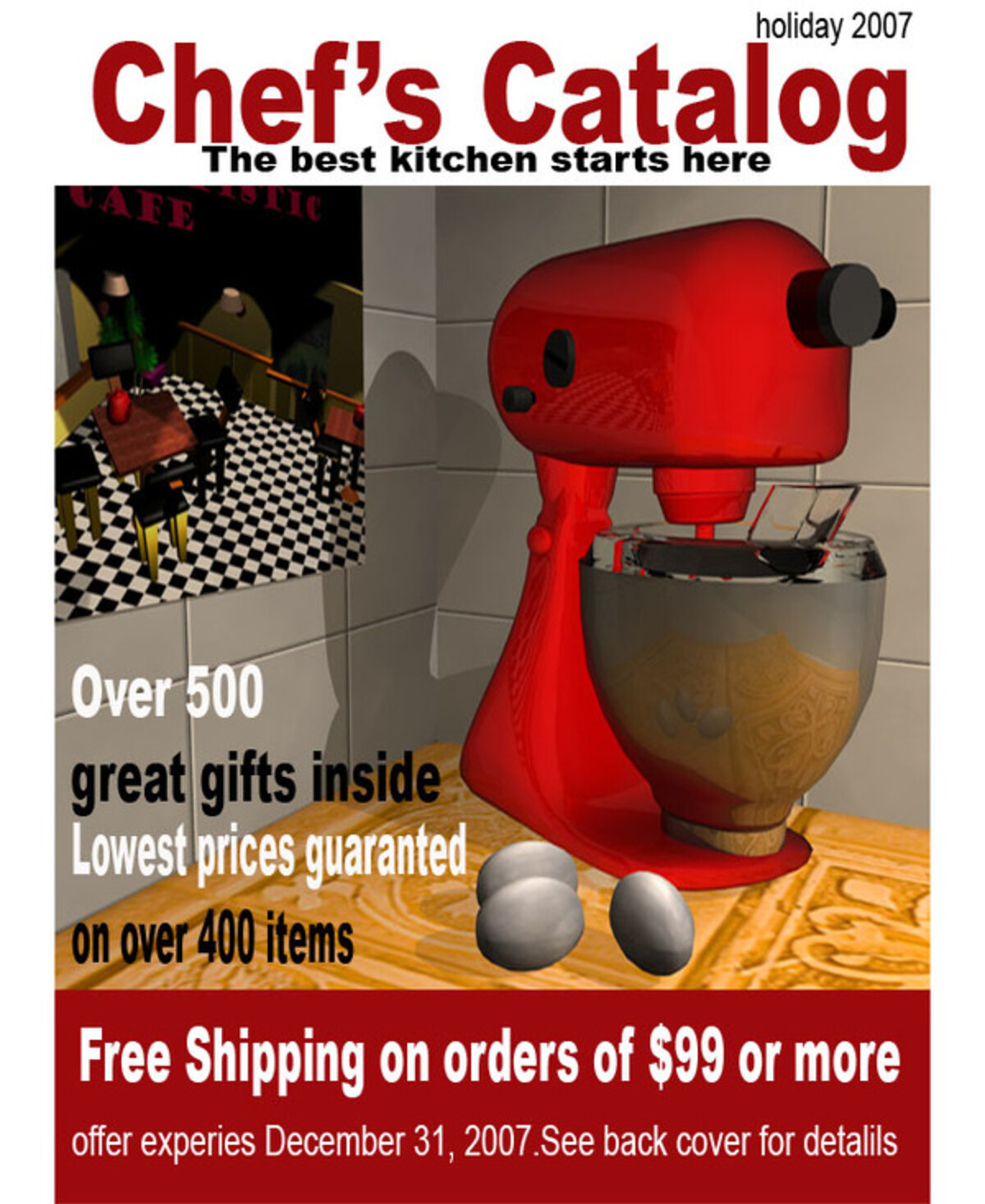 Chef's Catalogue: Magazine Layout