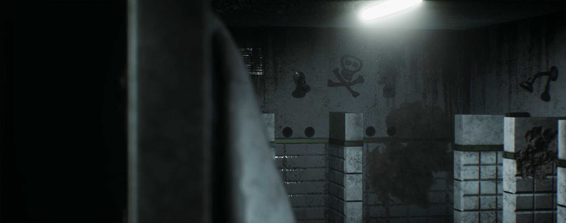Artstation Abandoned Bathroom Environment Unreal Engine 4
