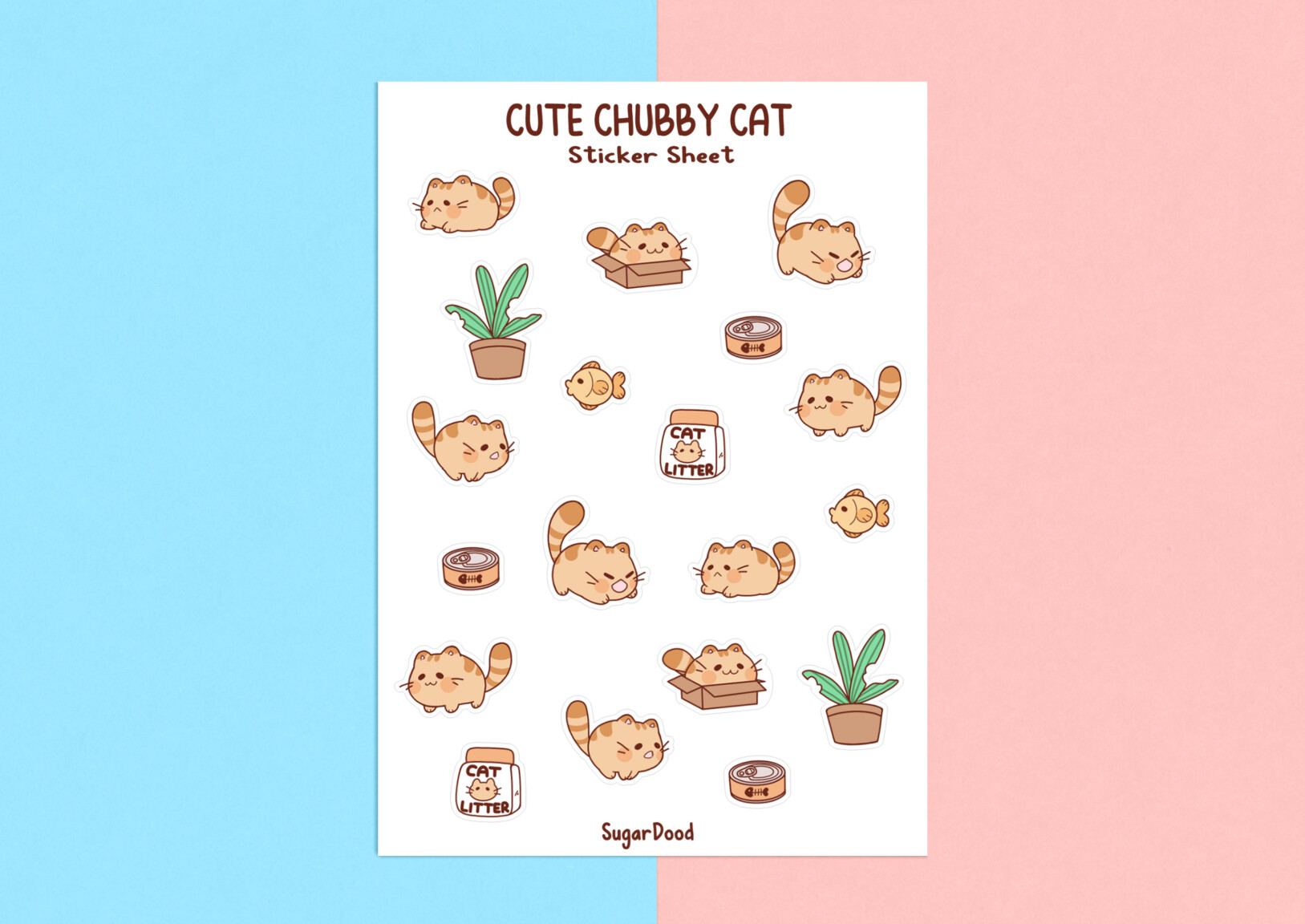 ArtStation - Chubby Cats Stickers