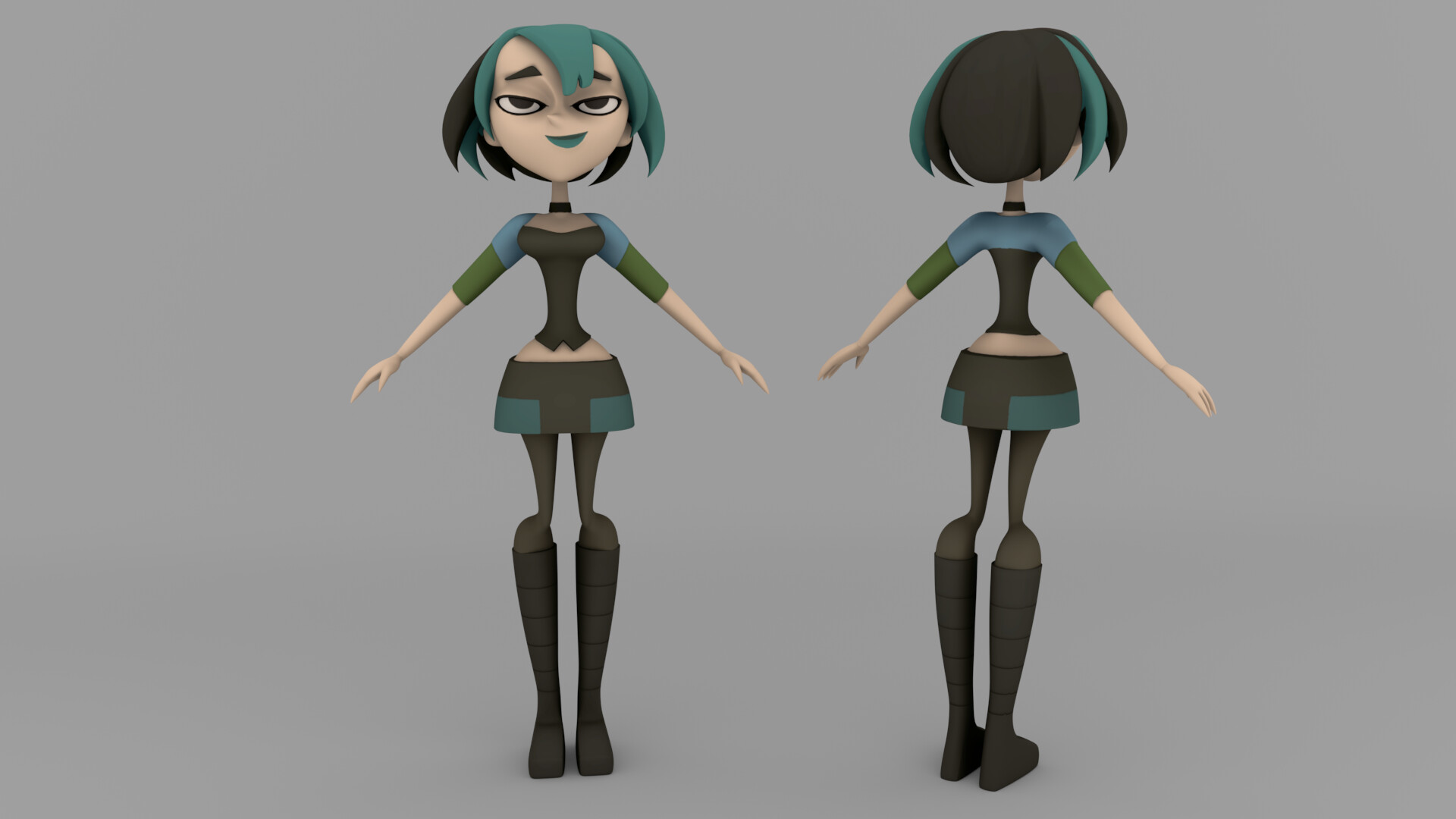 ArtStation - Gwen - Total Drama Island