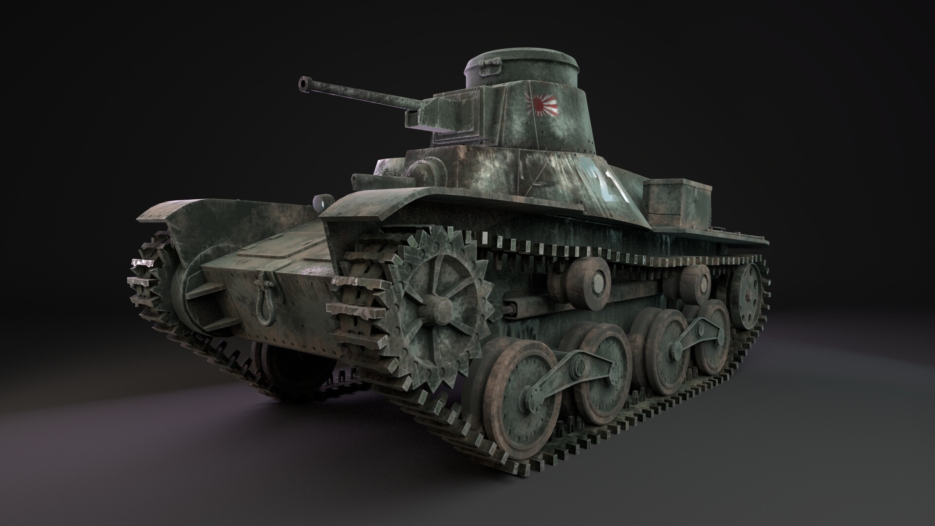 ArtStation - Type 95 Ha-Go