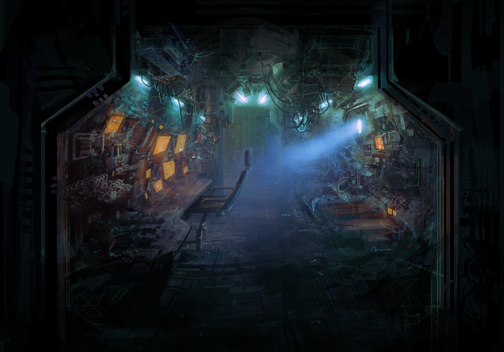 Киберпанк дверь. Sci-Fi Cyberpunk двери. Киберпанк Марс. Дверь магазина киберпанк.