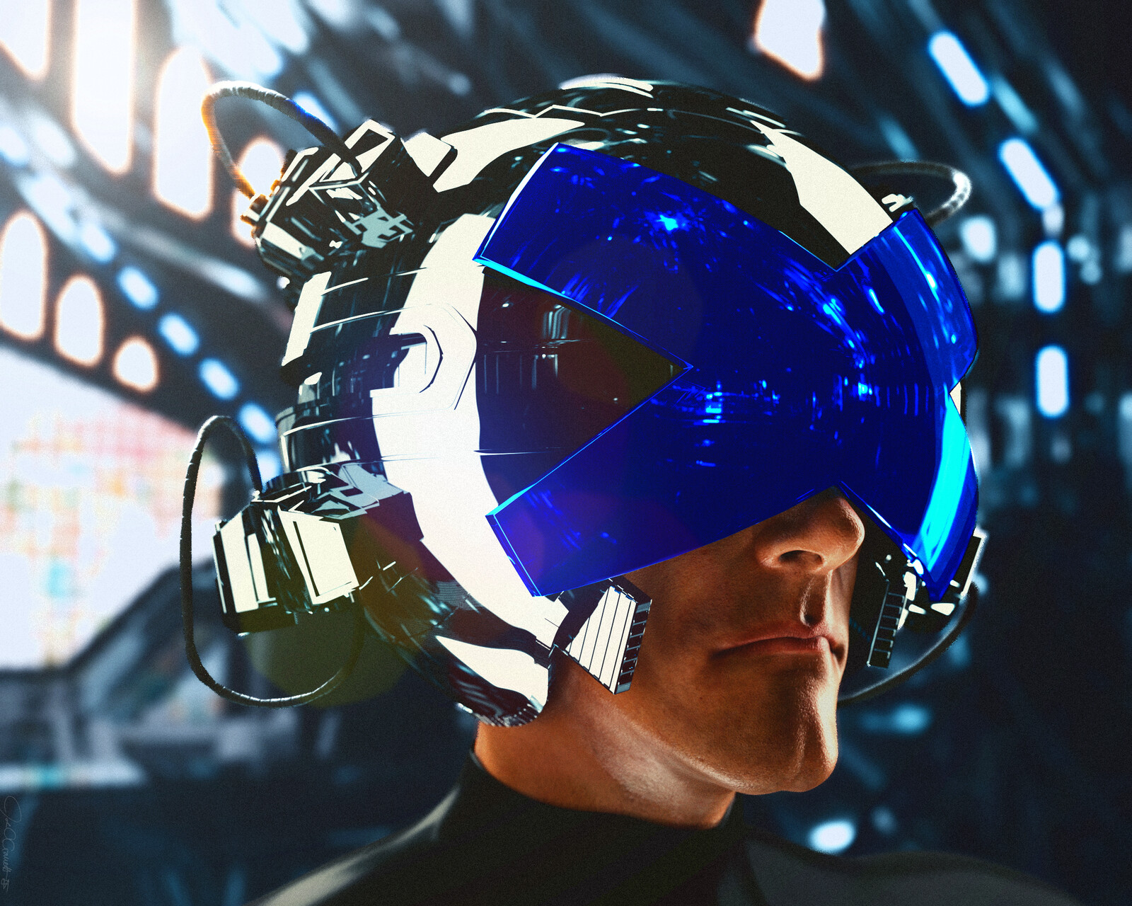 Professor X Cerebro Helmet