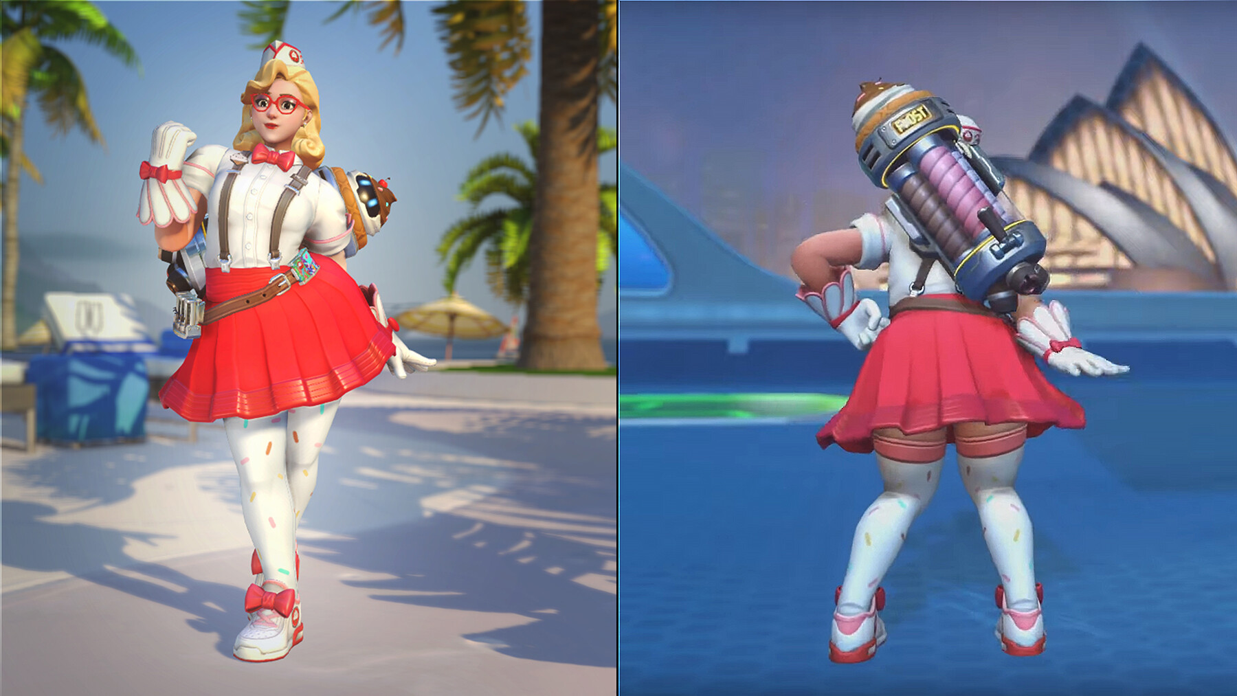 RABCAT GAME ART OVERWATCH Mei 'Sprinkles' Character Skin