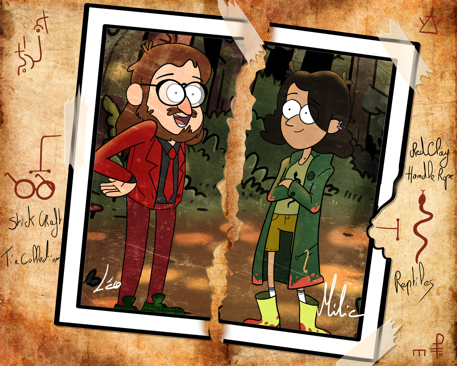 ArtStation Gravity Falls OC
