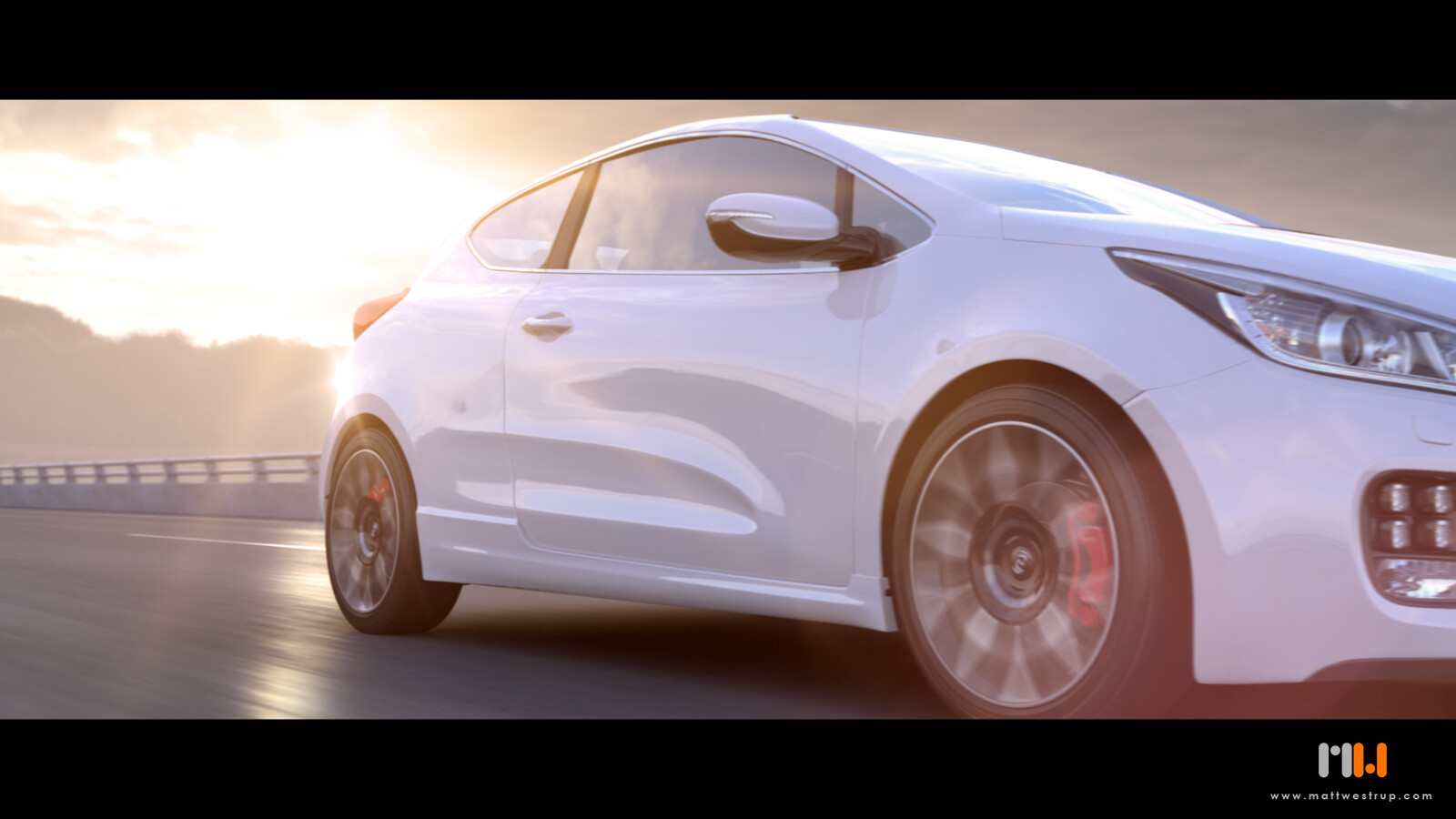 Role: Director, Modelling , Texturing, Lighting, Animation, Compositing.
(Car is client's CAD model with modified geometry)
HDRI courtesy of Stu Rowbottom