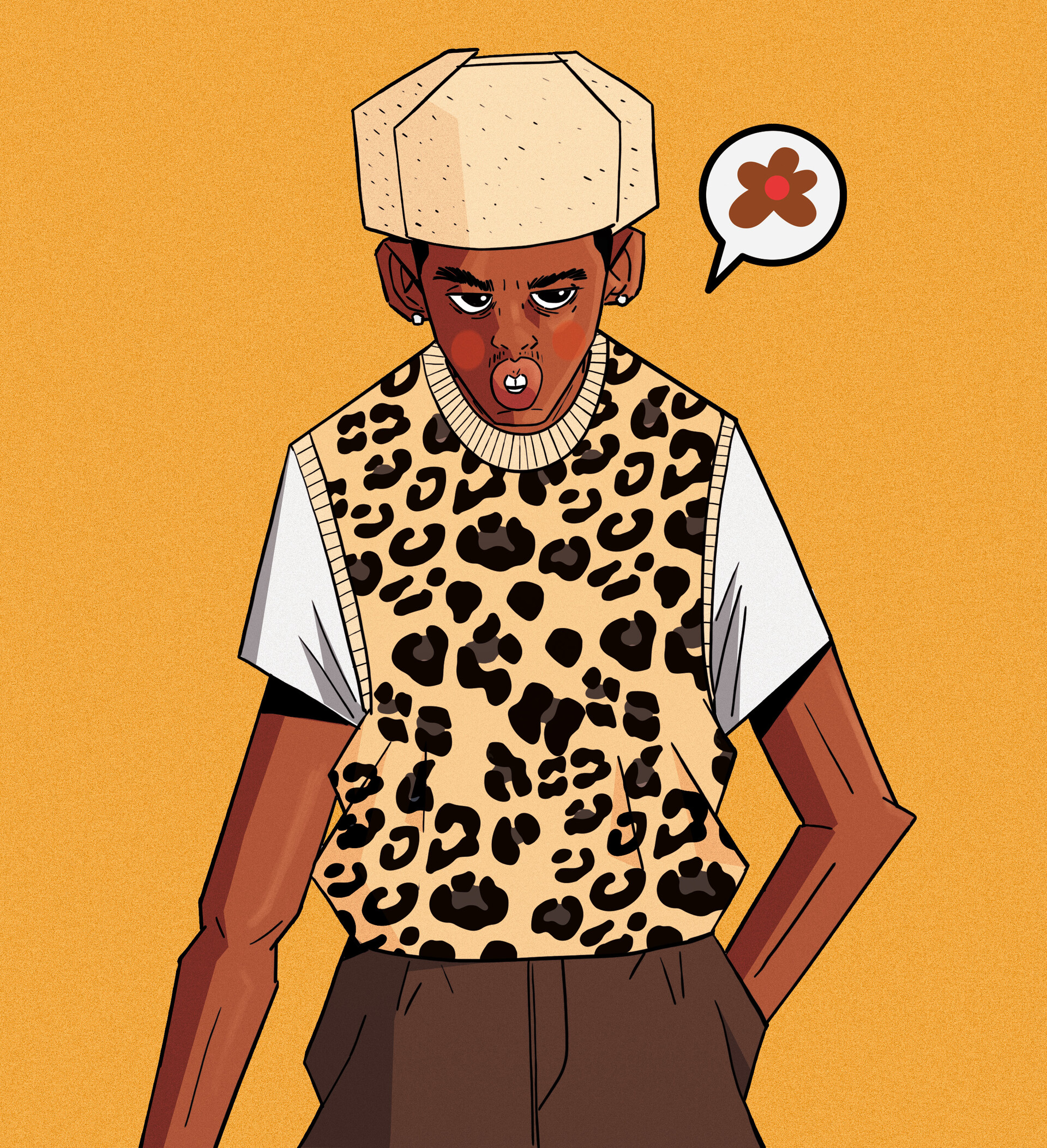 入園入学祝い - ArtStation Tyler creator the 絵画