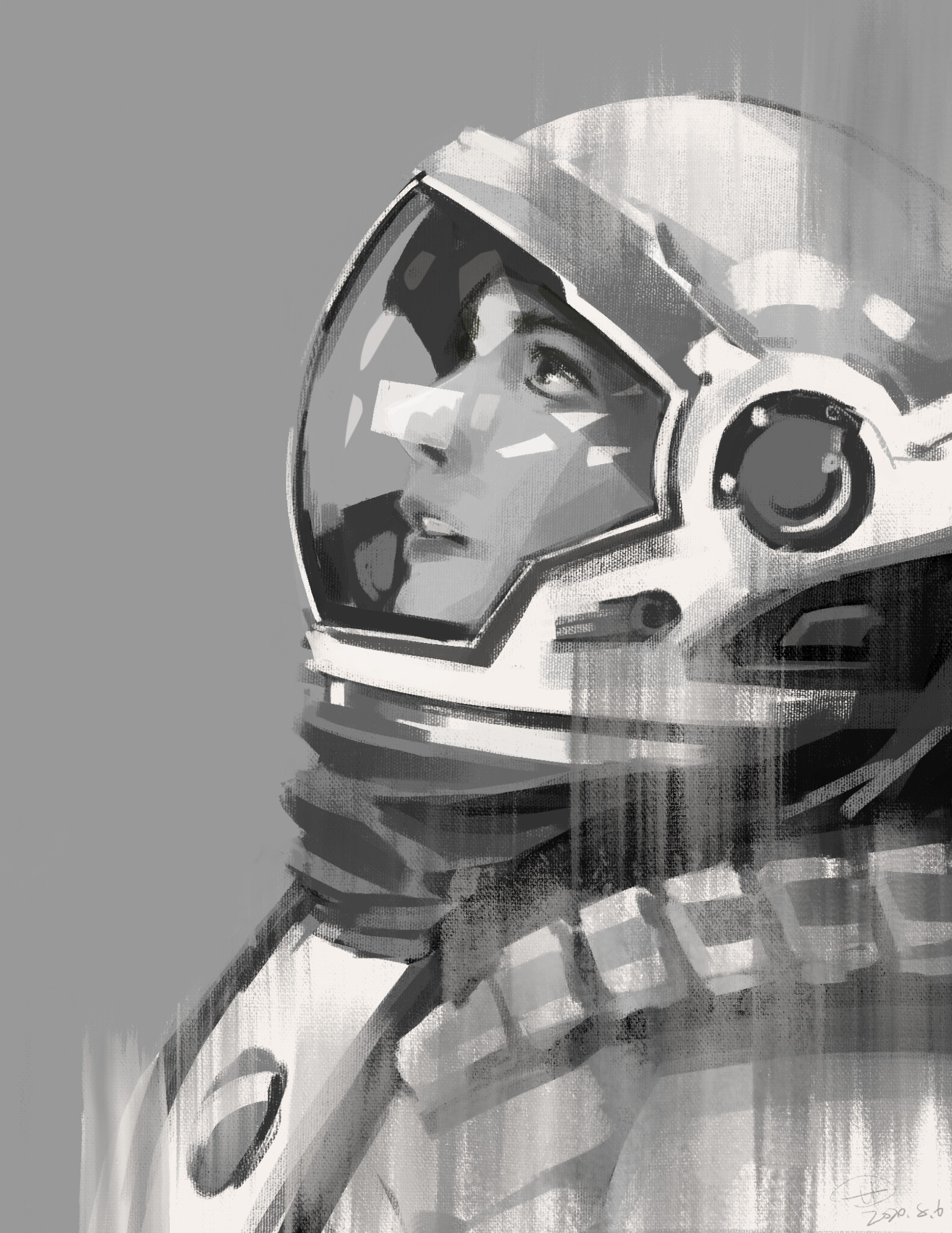 ArtStation - Anne Hathaway in Interstellar