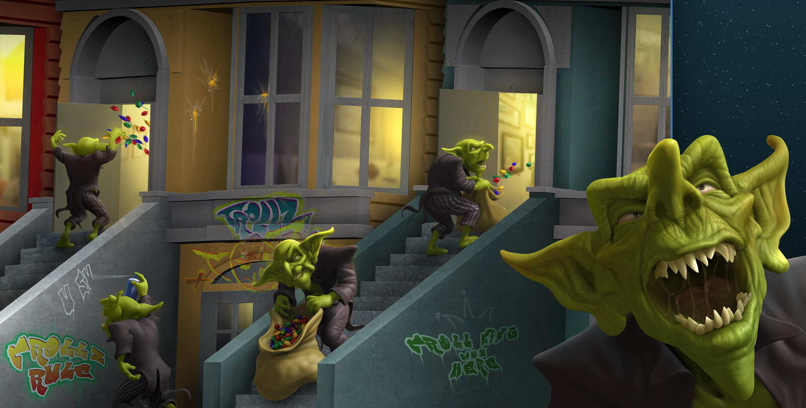 Mean Trolls