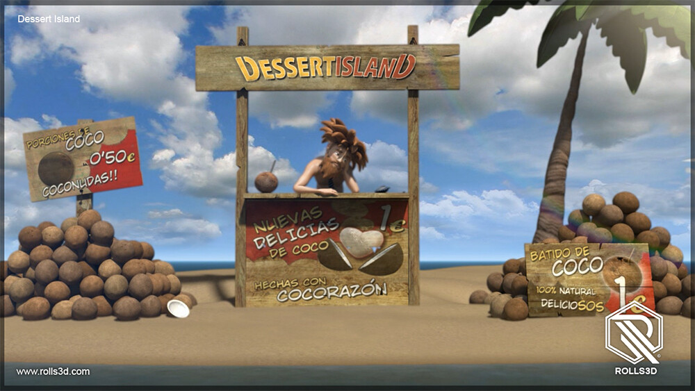 Dessert Island - Animation Shortfilm