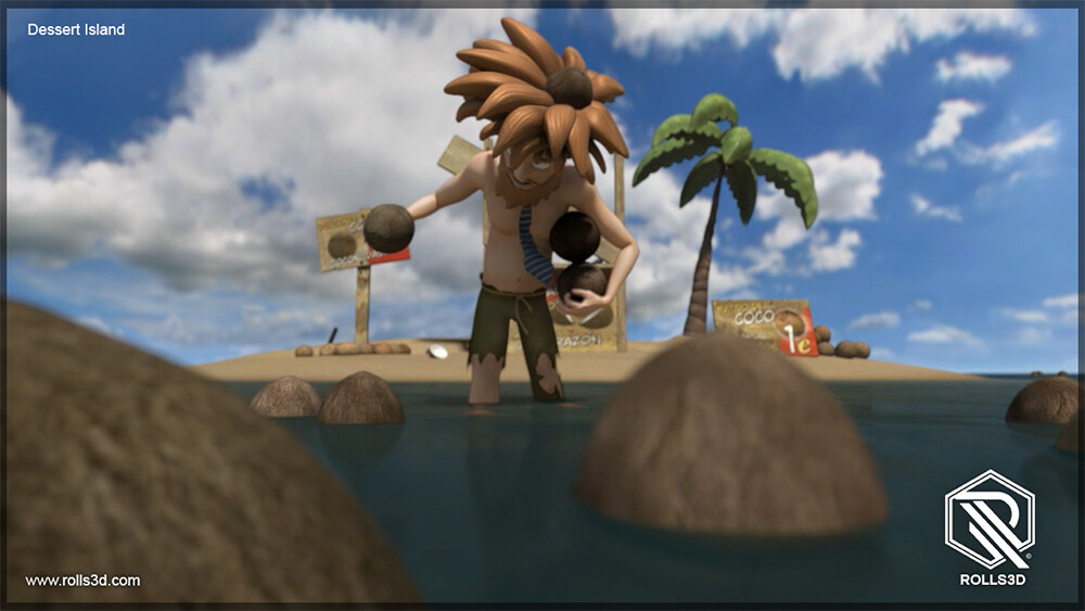 Dessert Island - Animation Shortfilm