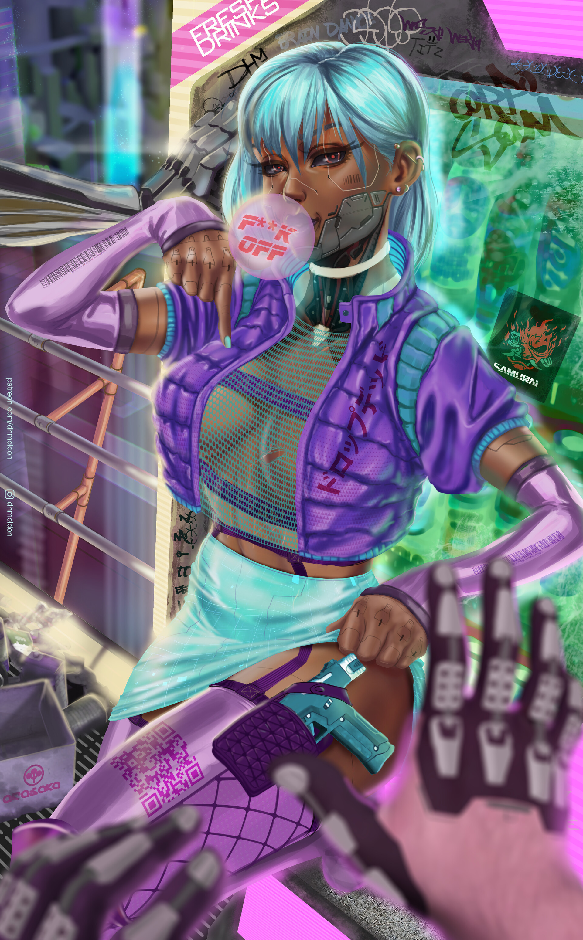 ArtStation Cyberpunk 2077 JoyToy