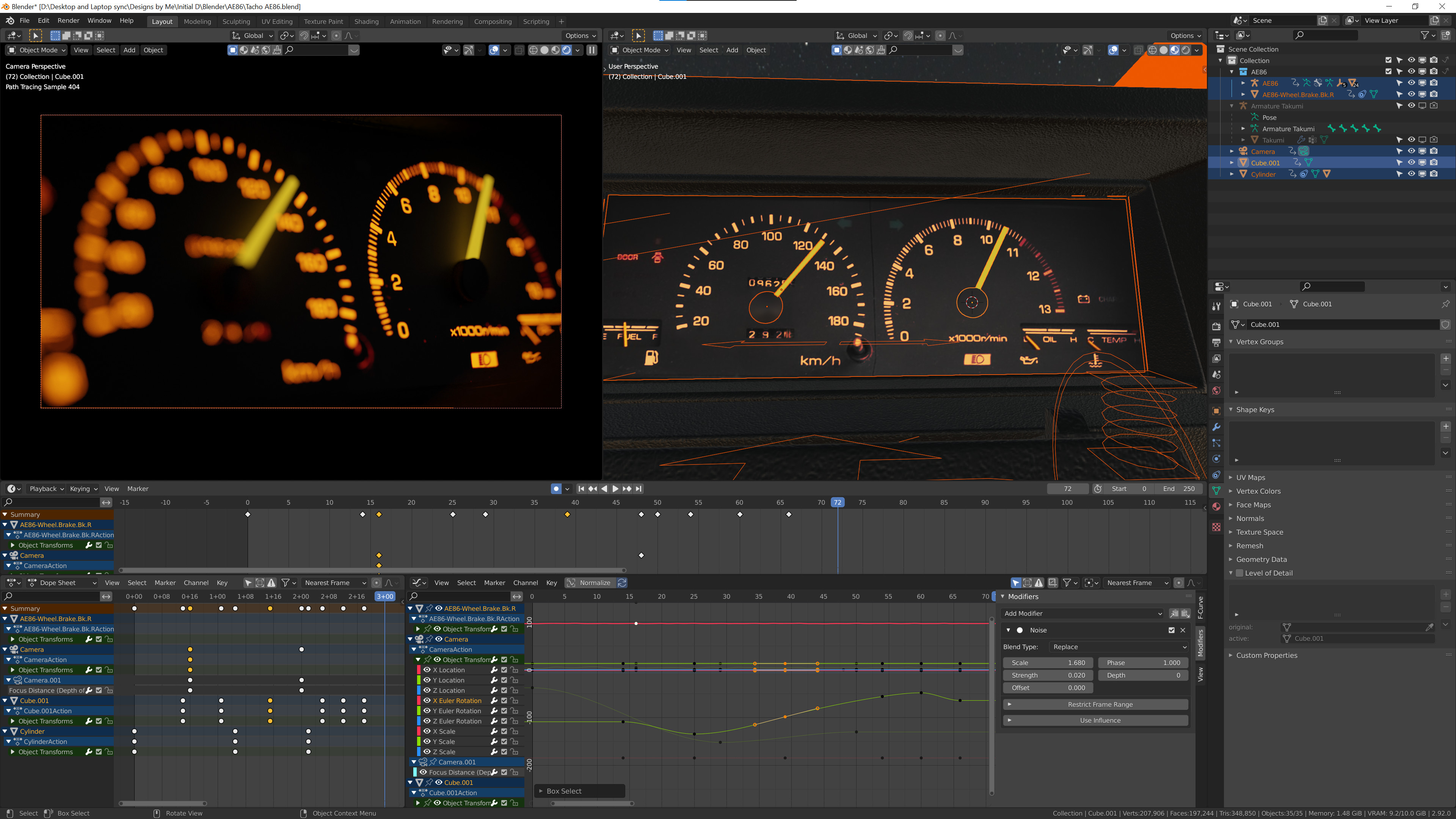 Creating a Speedometer &amp; Animation