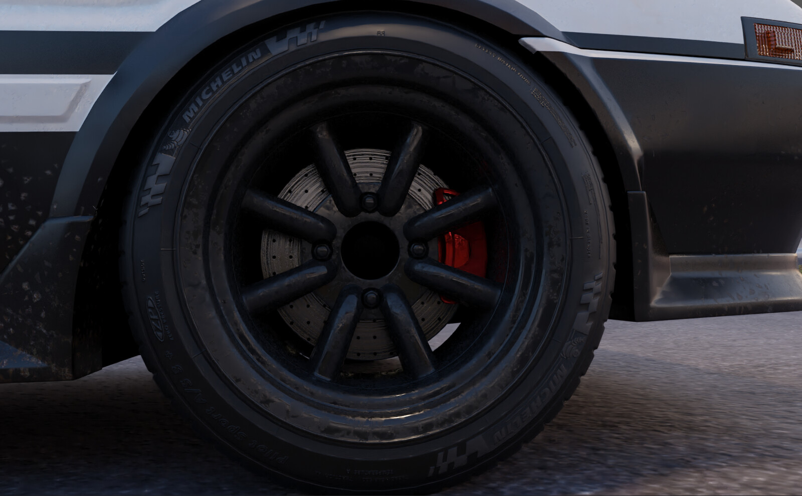 Testing TIre Shaders 