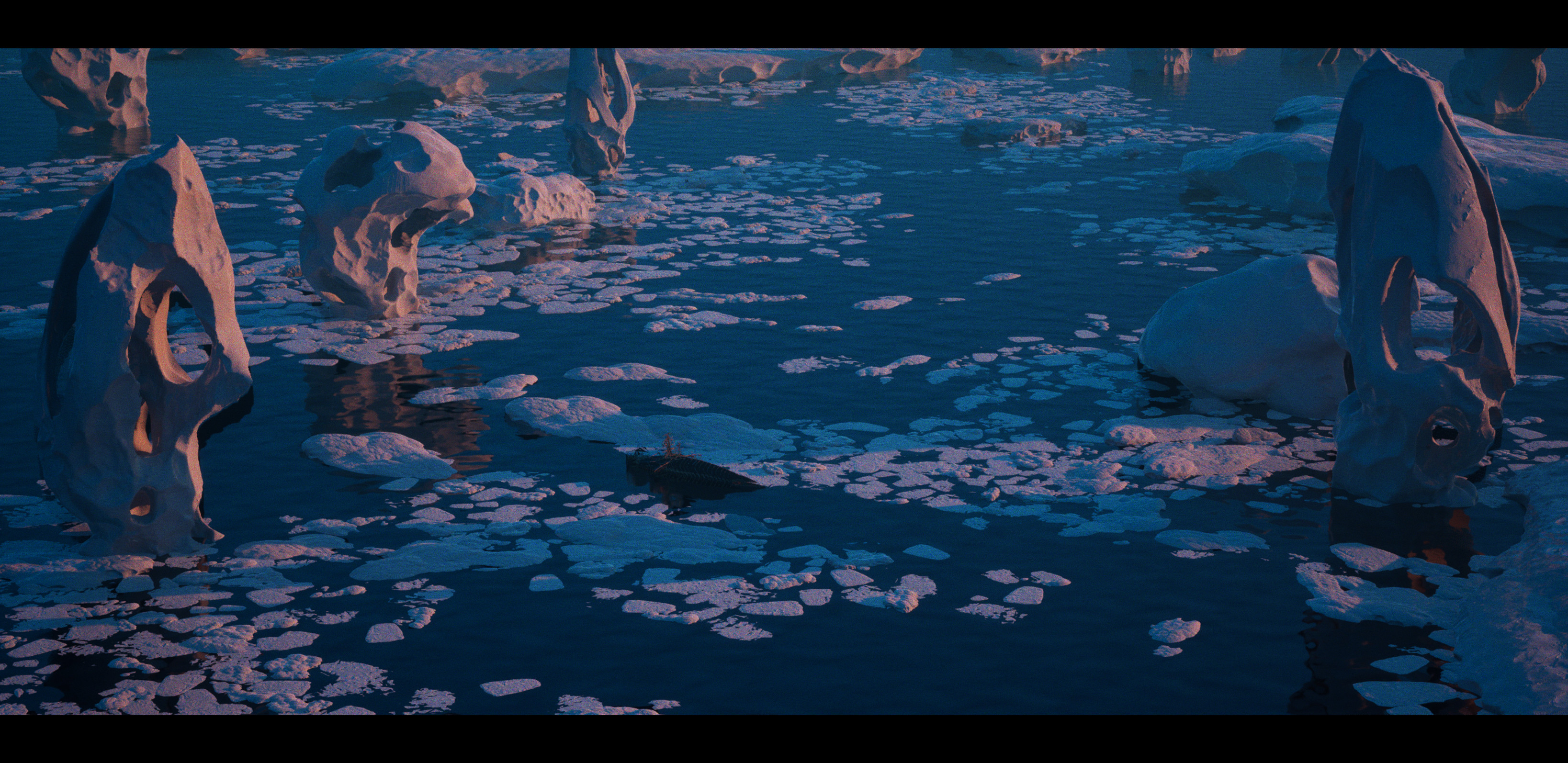 The scene in Unreal Engine 5