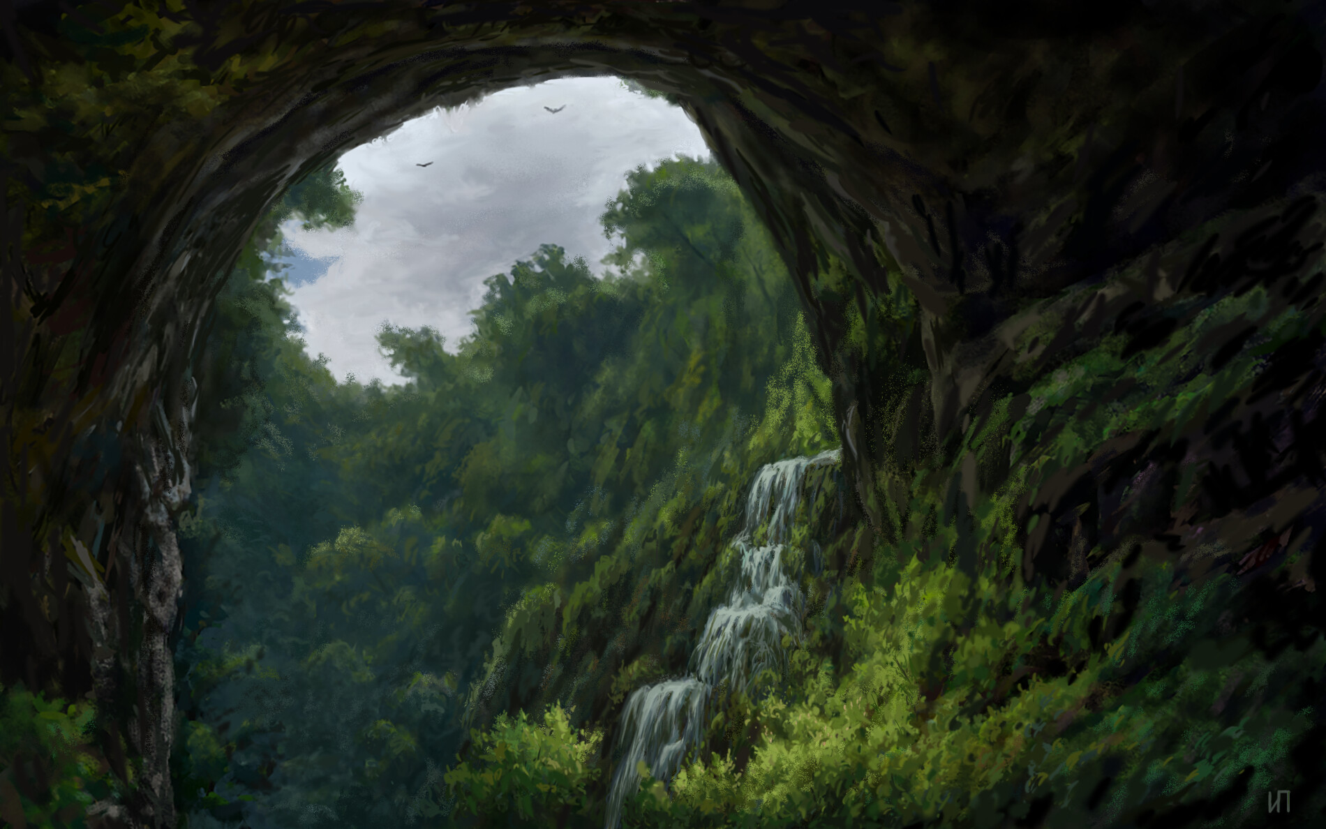 ArtStation - Пещера