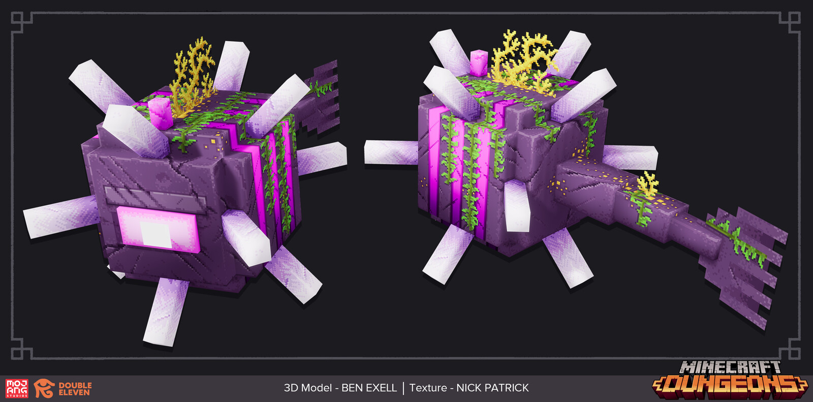Ben exell minecraft dungeons hidden depths mobs