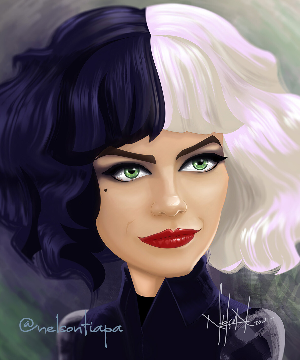 ArtStation Cruella por Nelson Tiapa