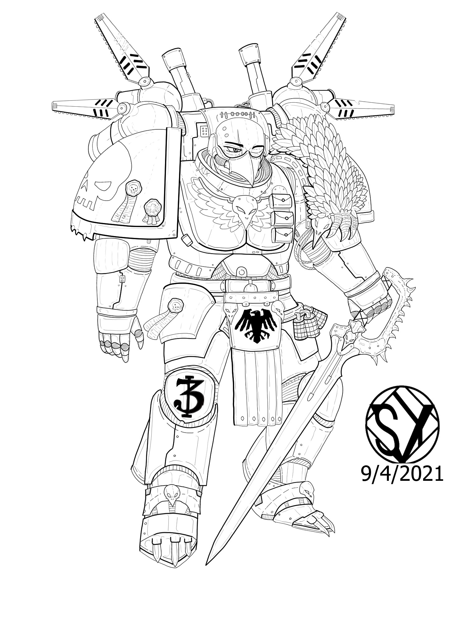 ArtStation - Raven guard