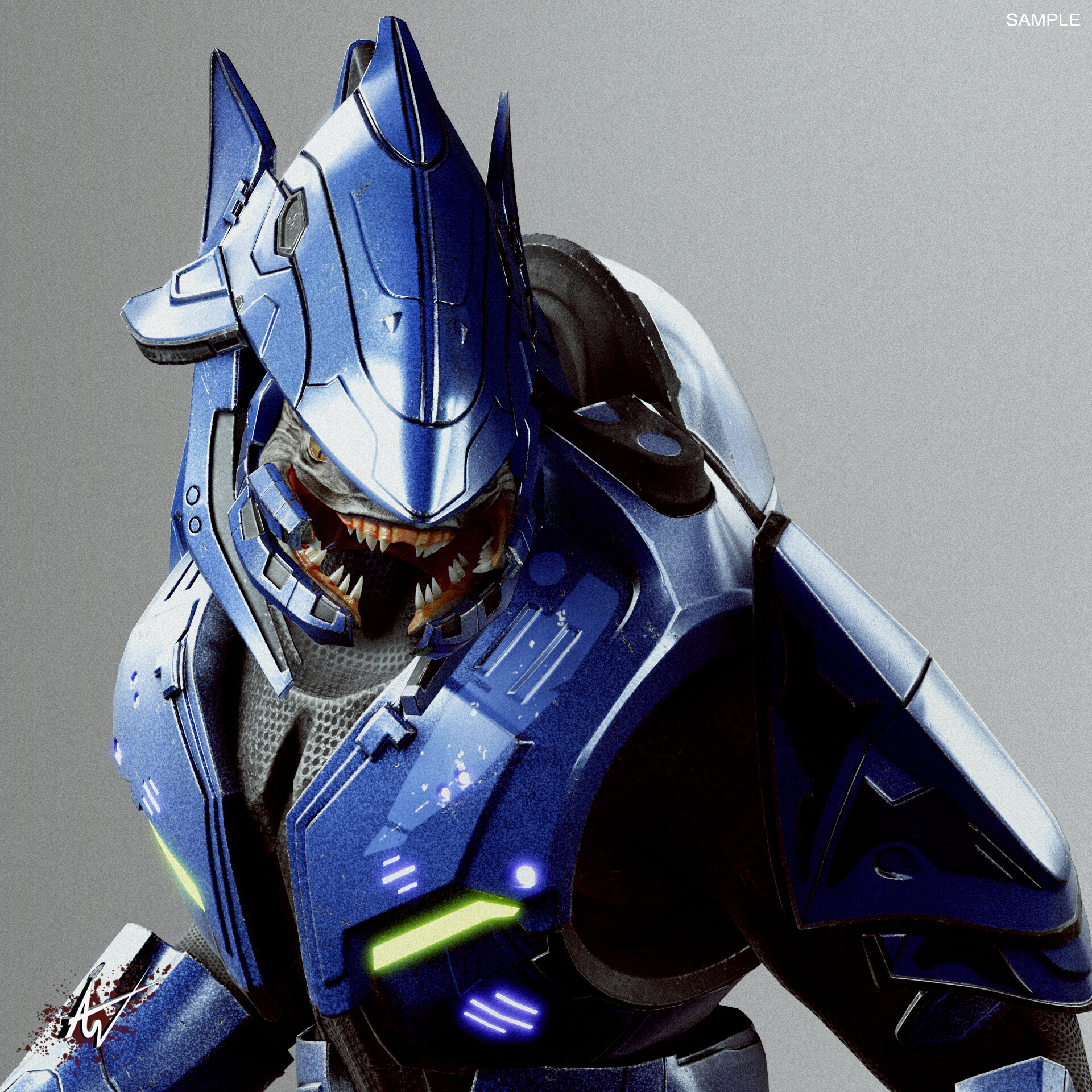 ArtStation Halo Elite (HD)