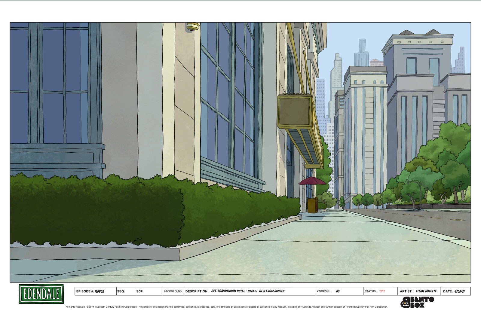 Central Park BG Test