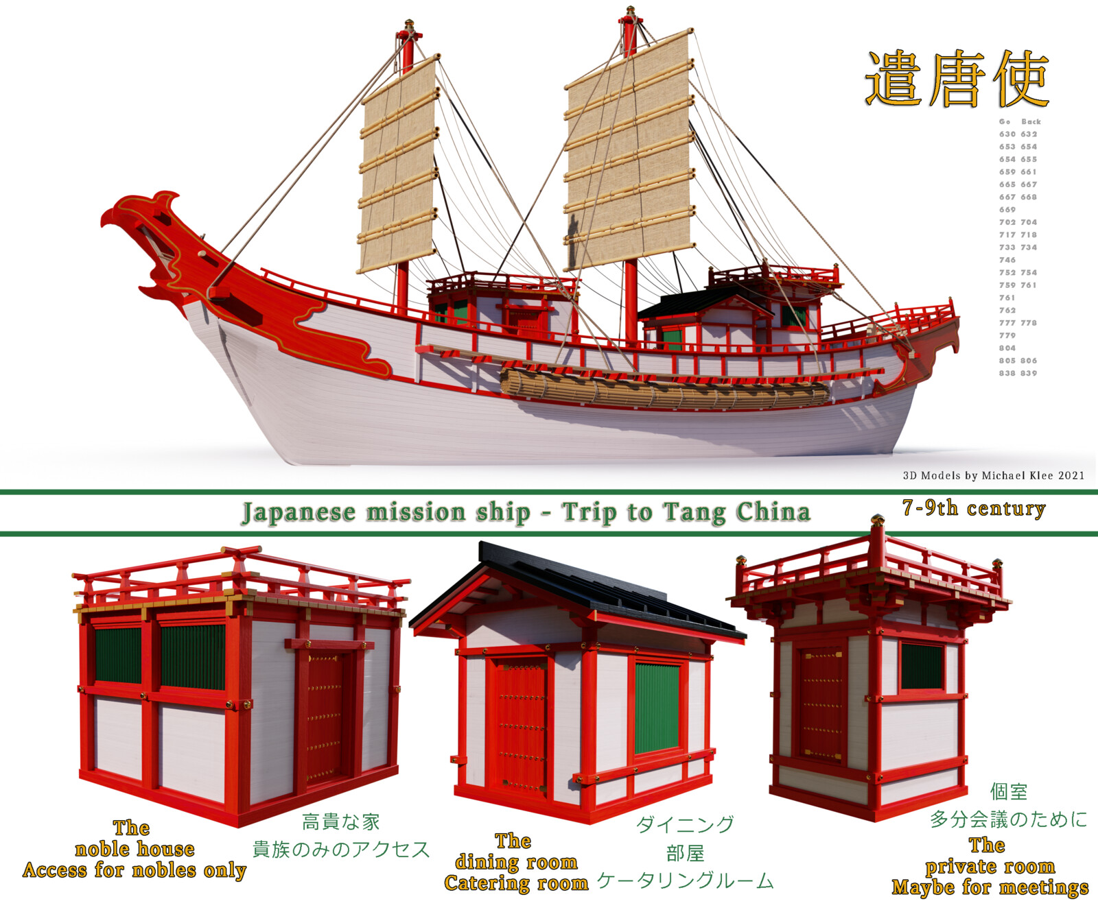 Tang mission ship - Buildings
