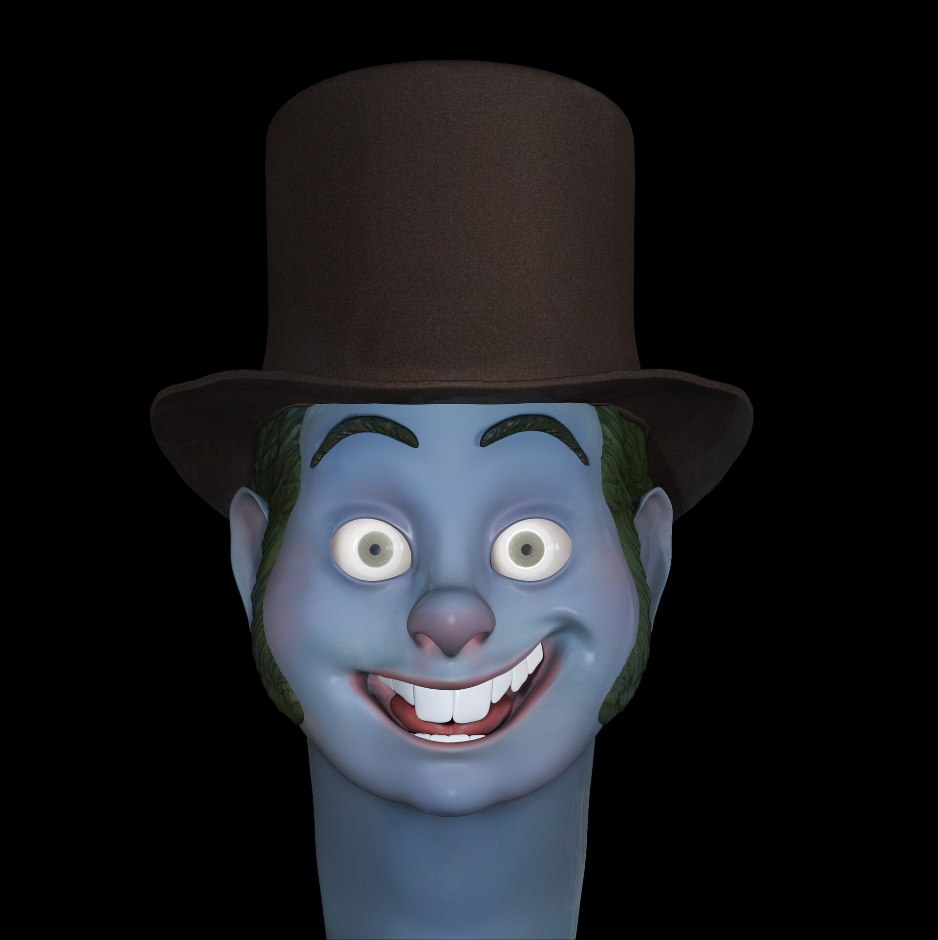 ArtStation Blue Man