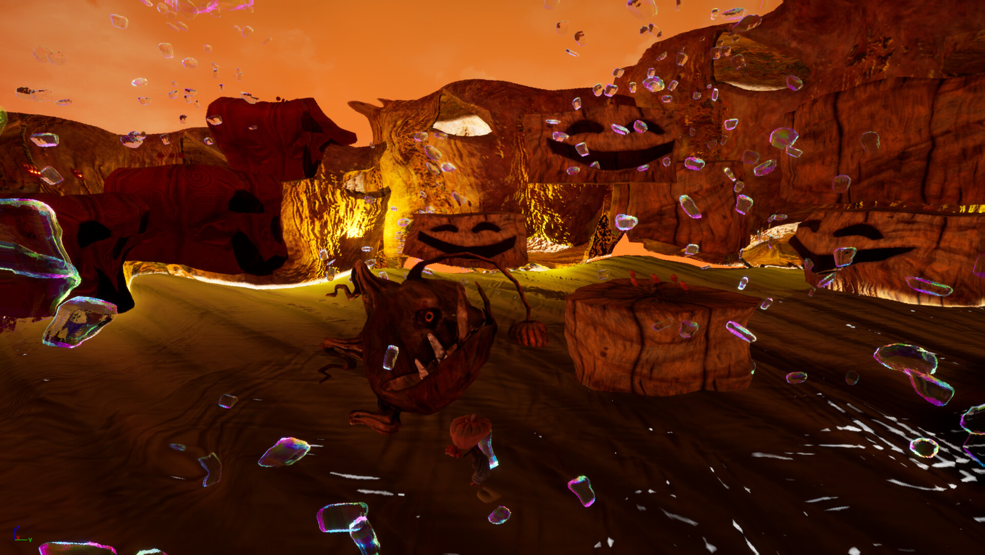 ArtStation halloweenGame level 6 1 progress