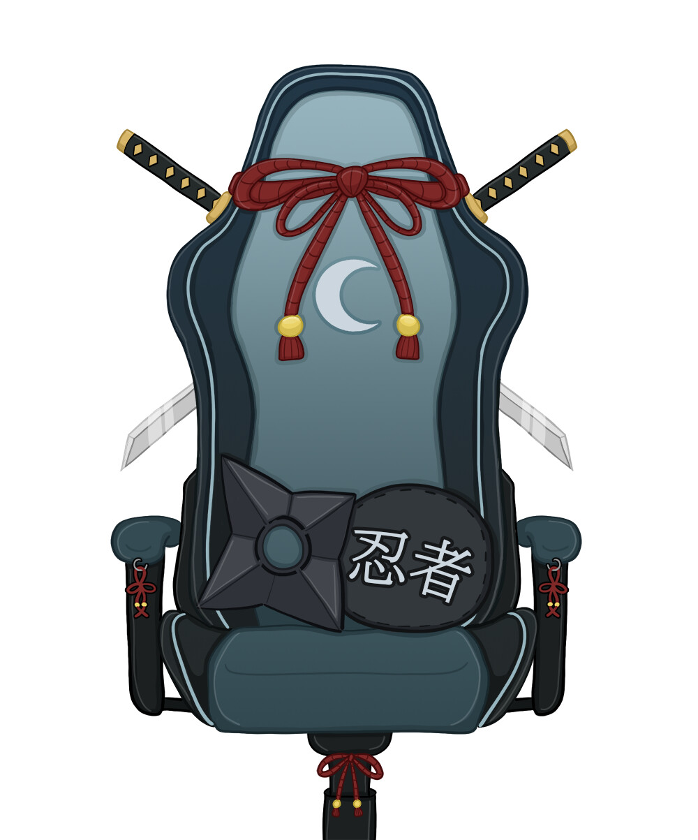ArtStation - miyue's custom vtuber chair 