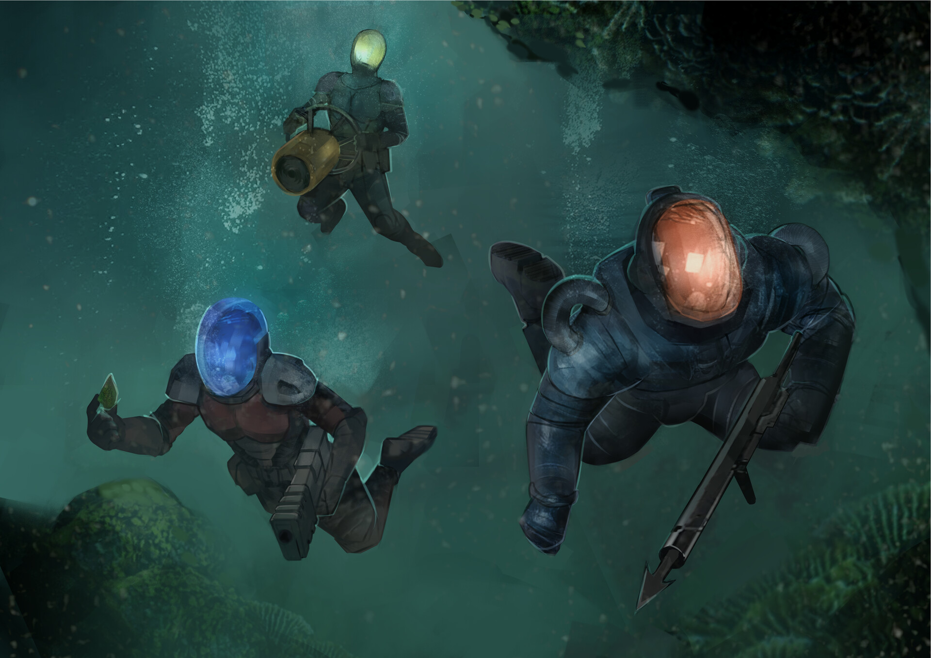 Barotrauma-FanArt - отслеживание цены в artstation