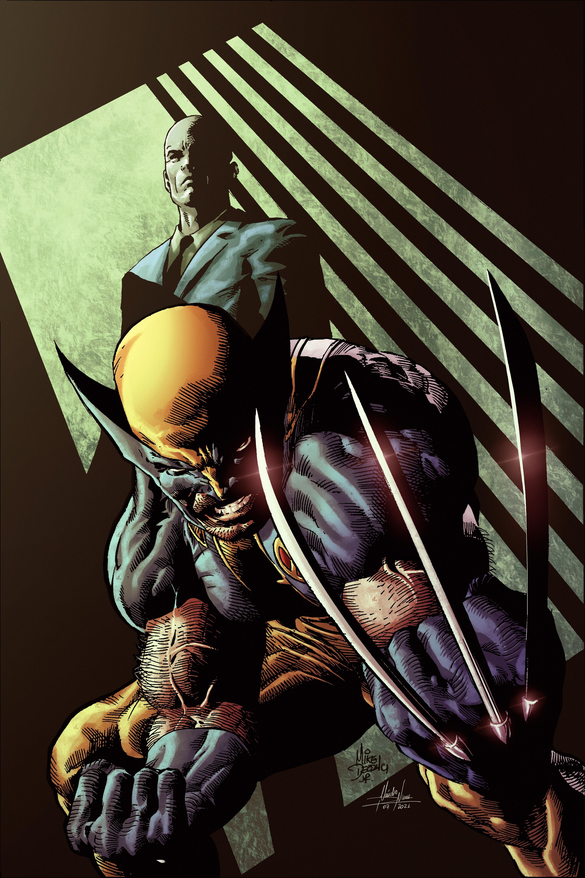 ArtStation - Wolverine - Color Sample