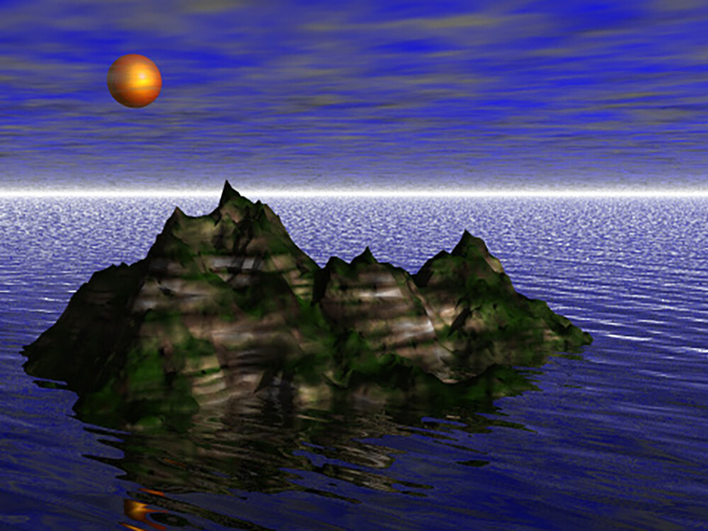 Bryce 3D Practice Render