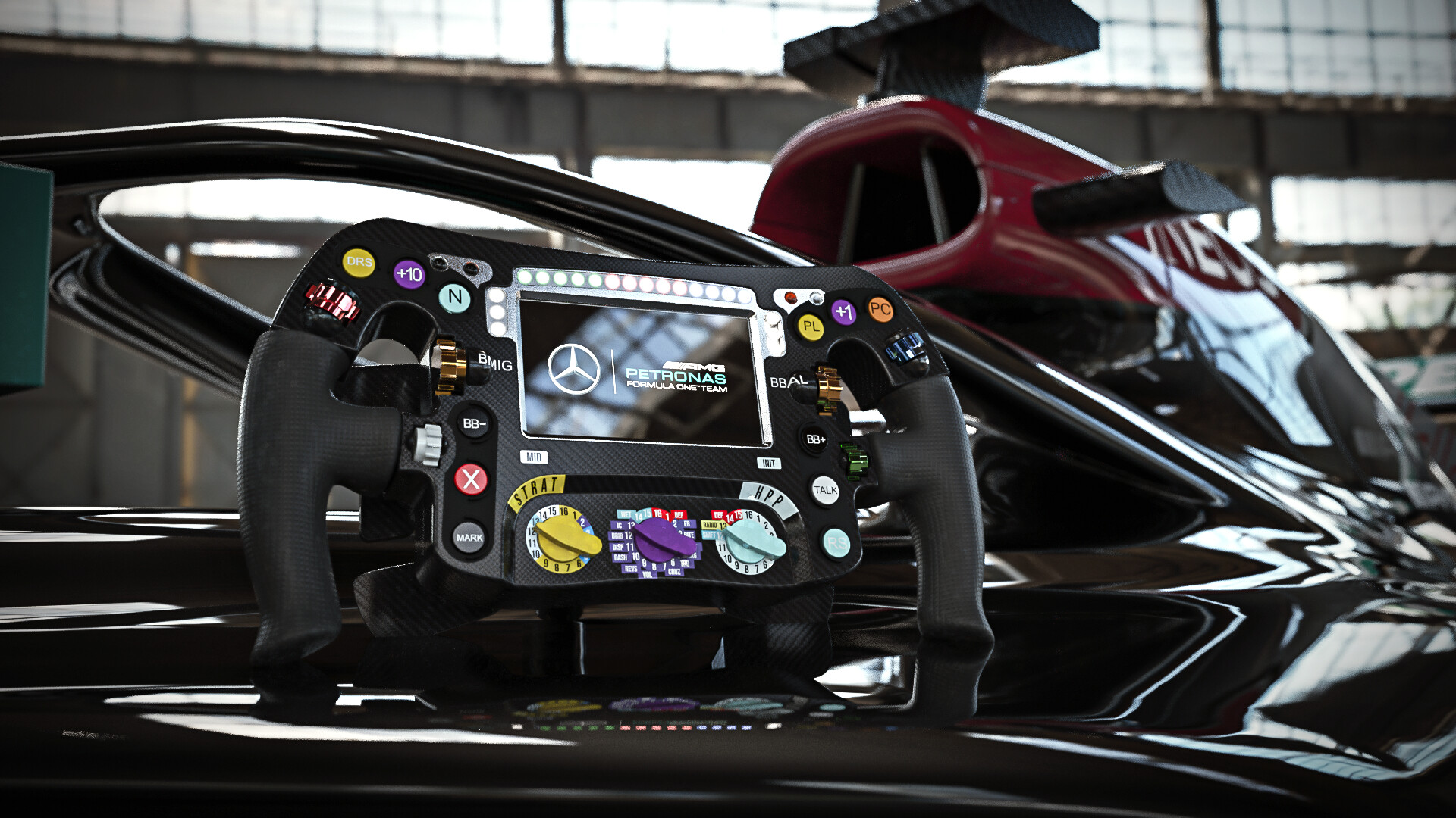 Artstation F1 Steering Wheel Model Artstation F1 Steering Wheel Model