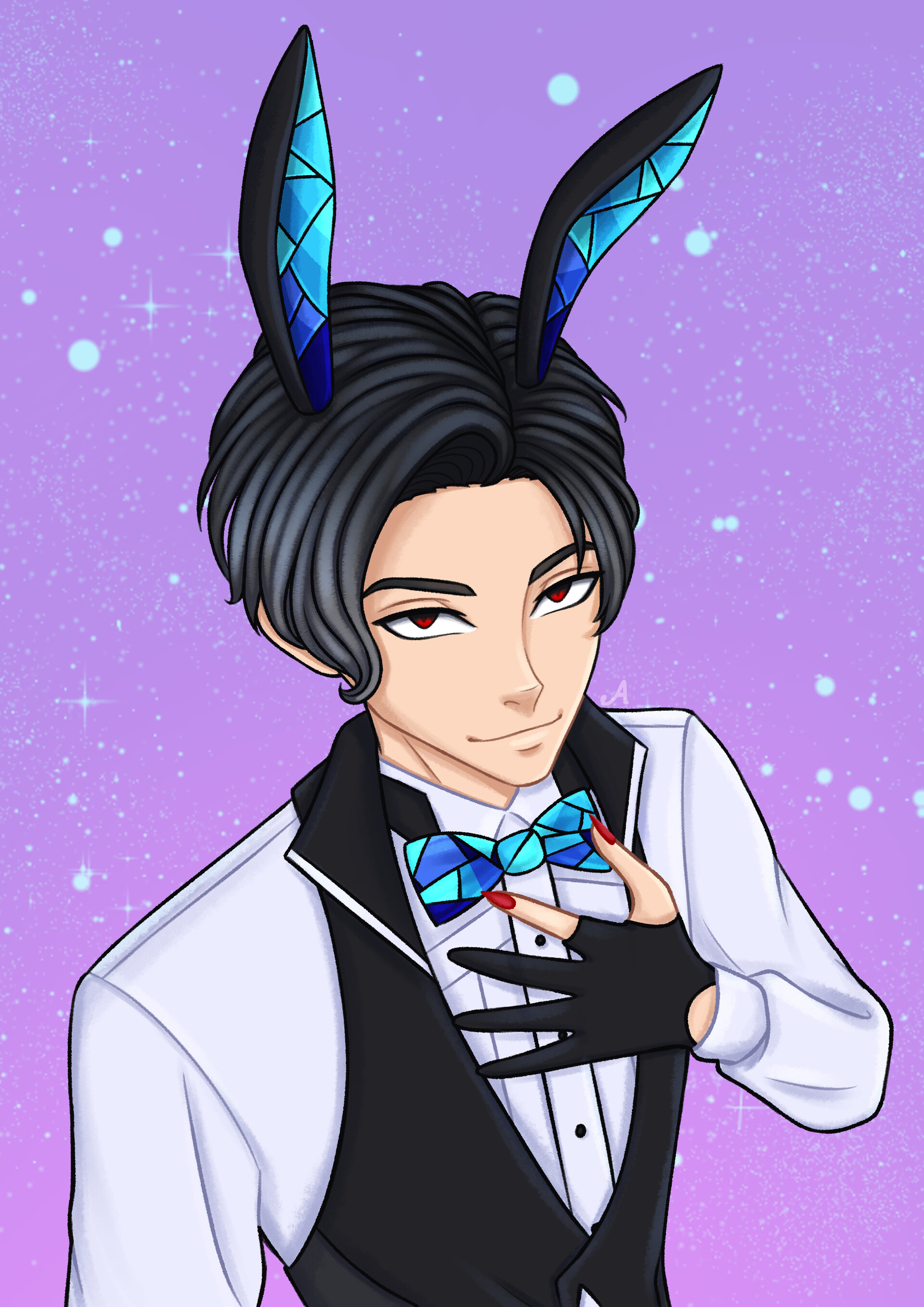 lucifer bunny figure