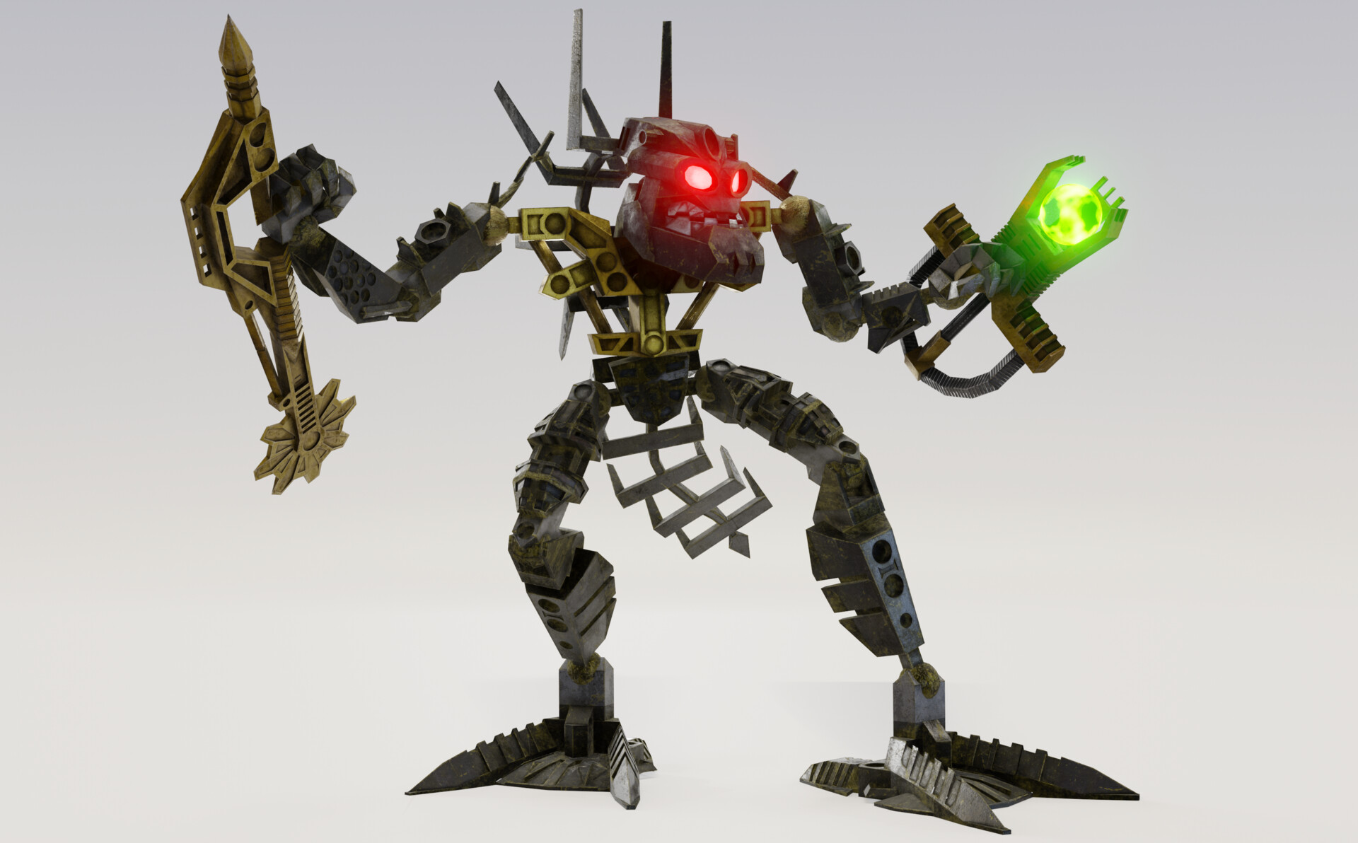 Glitch5970 - REIDAK HD - Bionicle Heroes