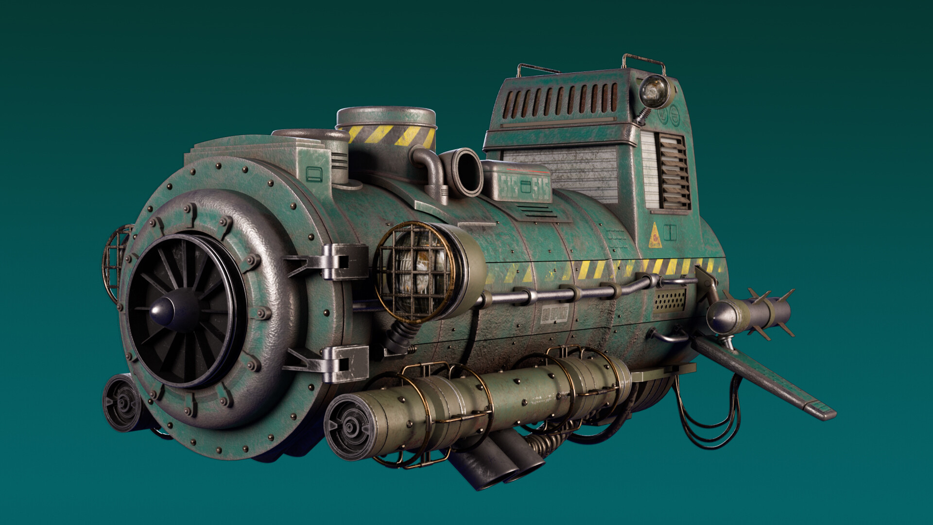 ArtStation - Flying Machine