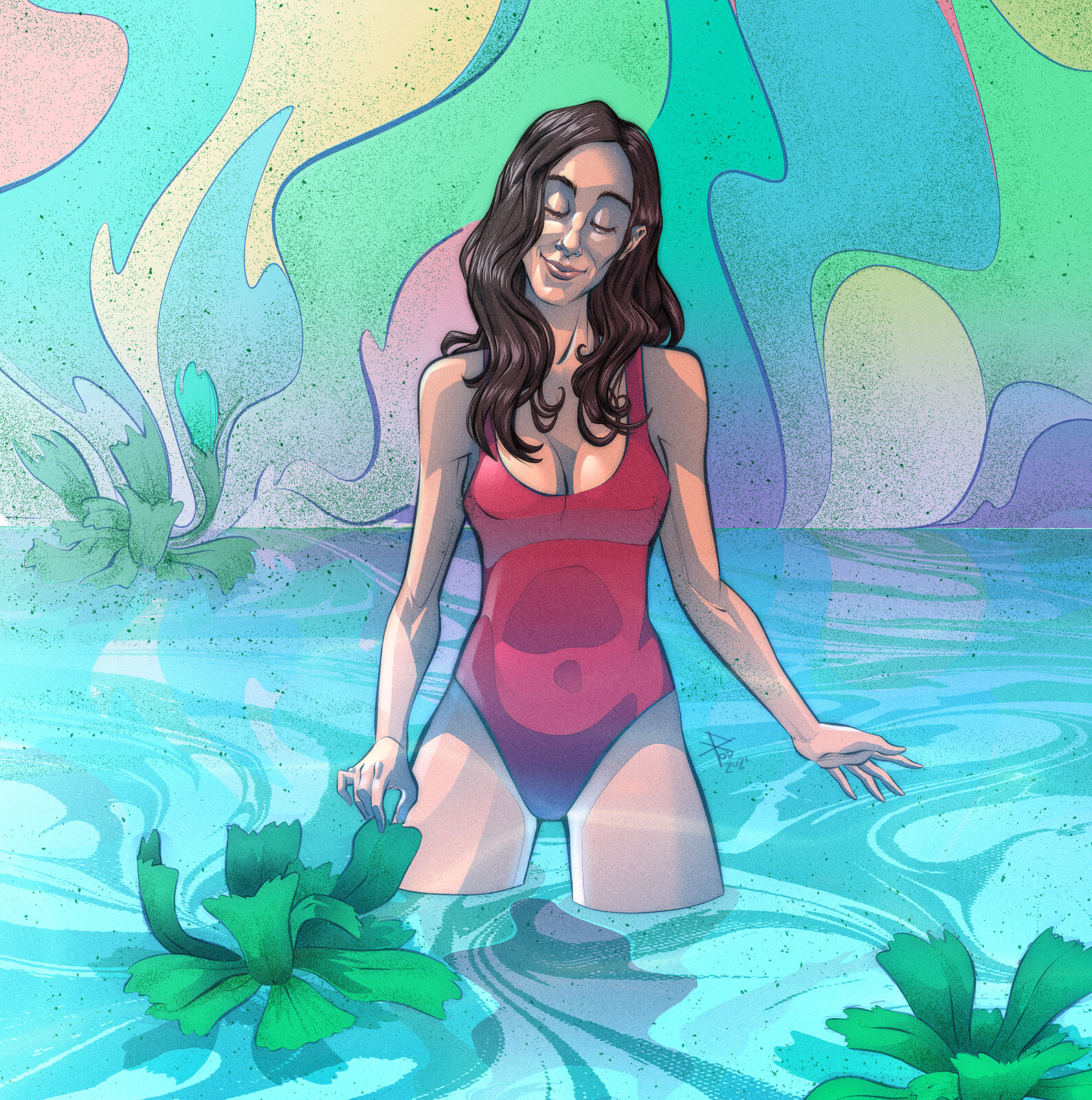Commission / The Lady of the Lake