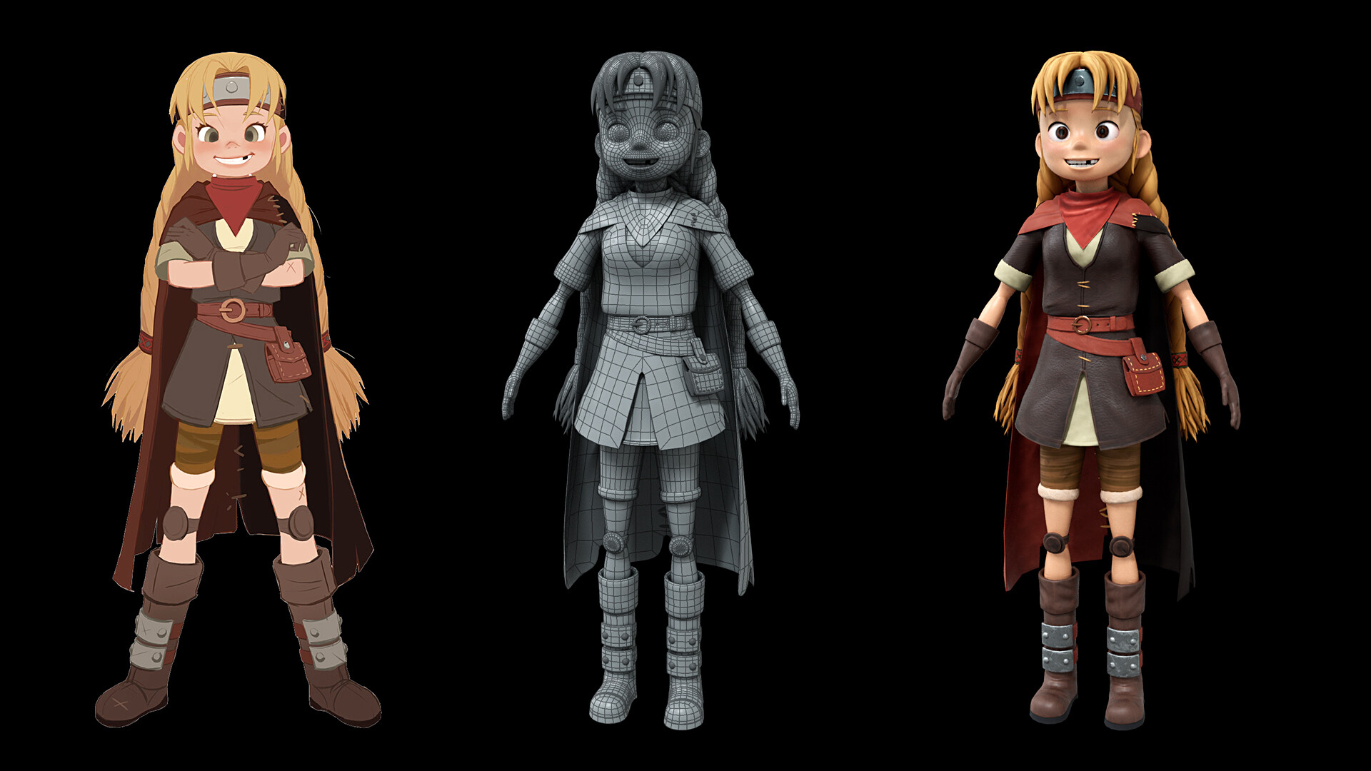 ArtStation - Video Game Character
