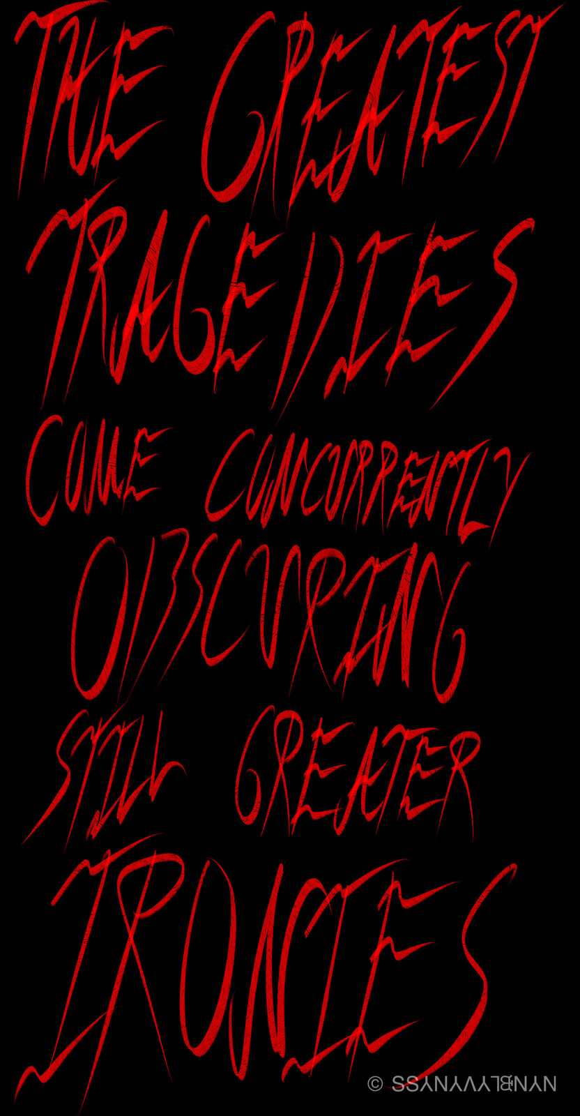 OBSCURE IRONIES