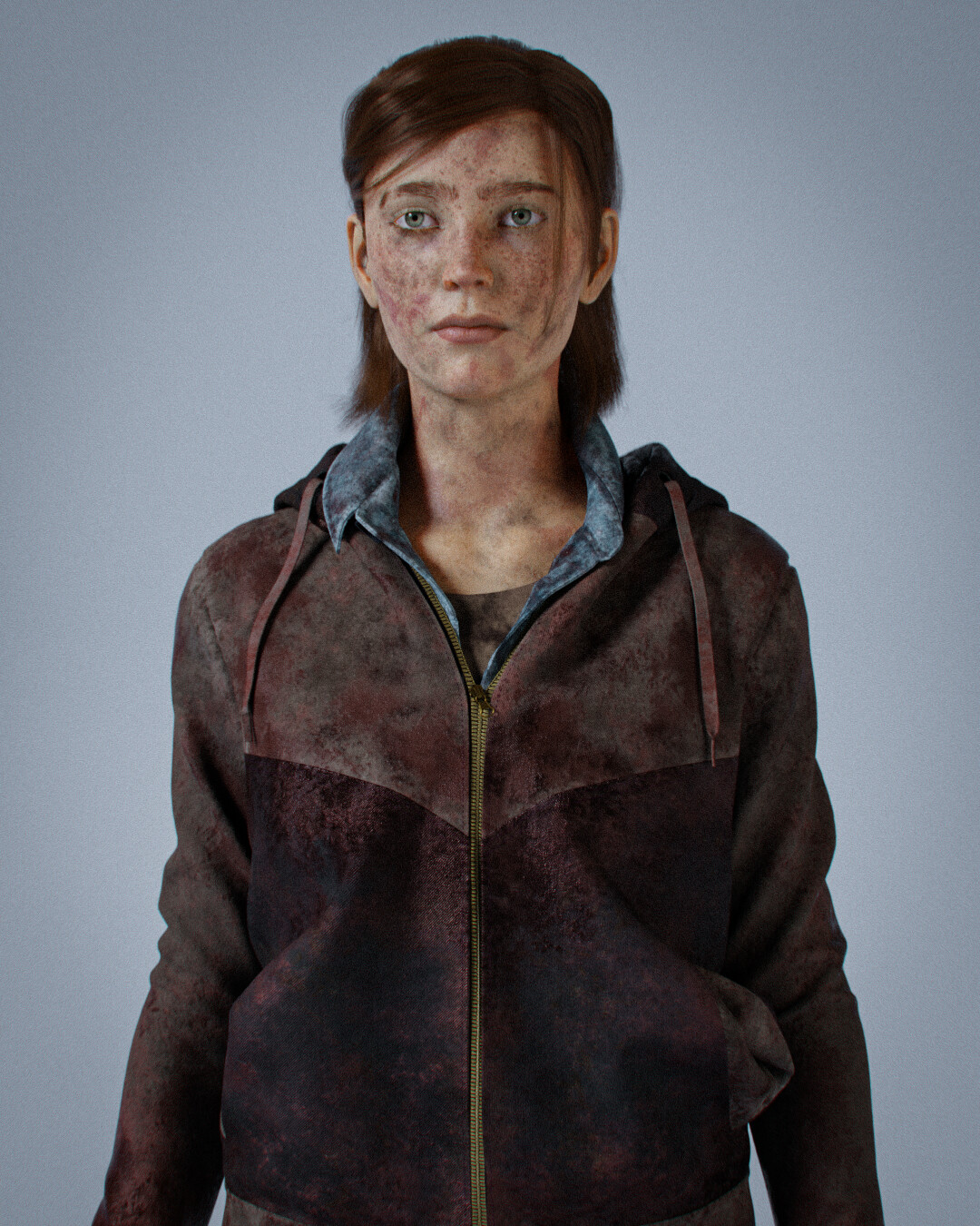 ArtStation - Ellie in HBO The Last of Us Season 2