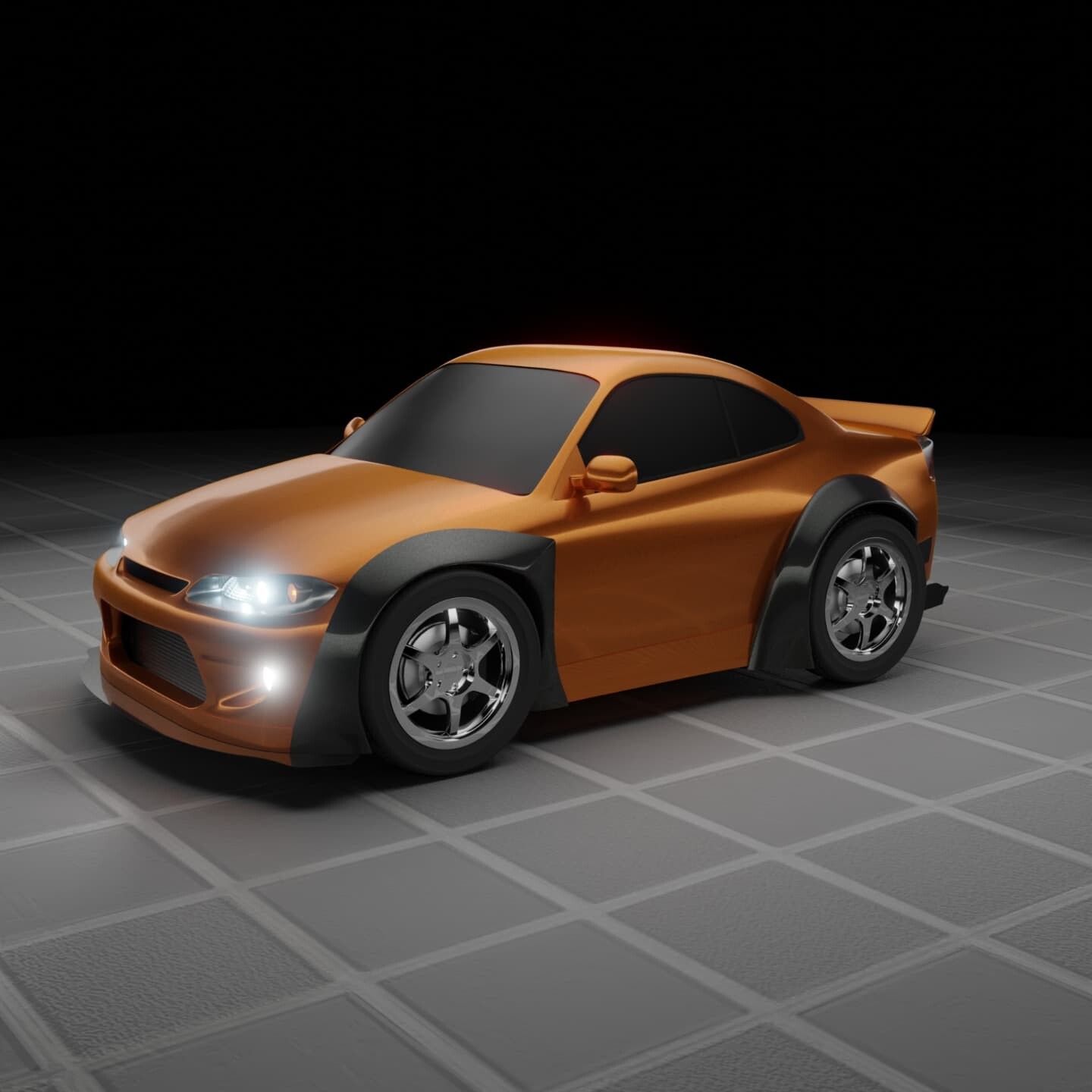 ArtStation - S15 Rocket Bunny Mini Car