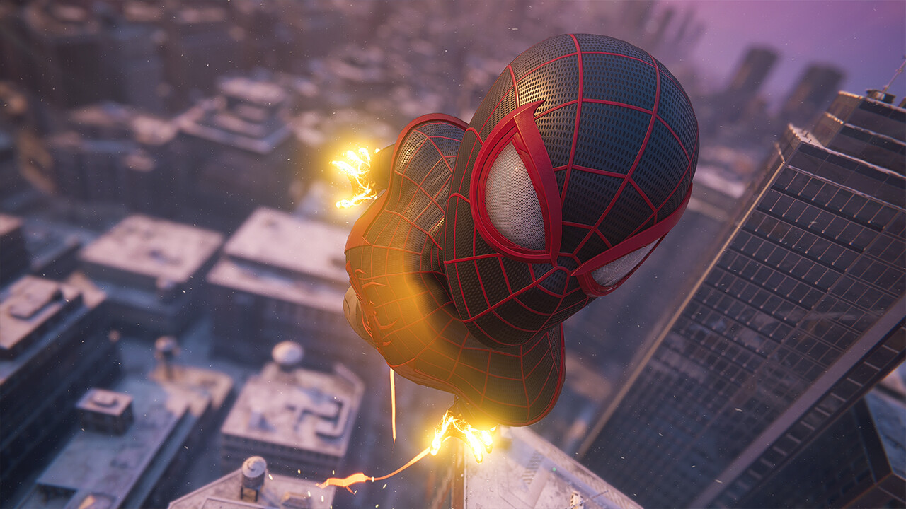 NY's Only SpiderMan SpiderMan Miles Morales Venom Jump