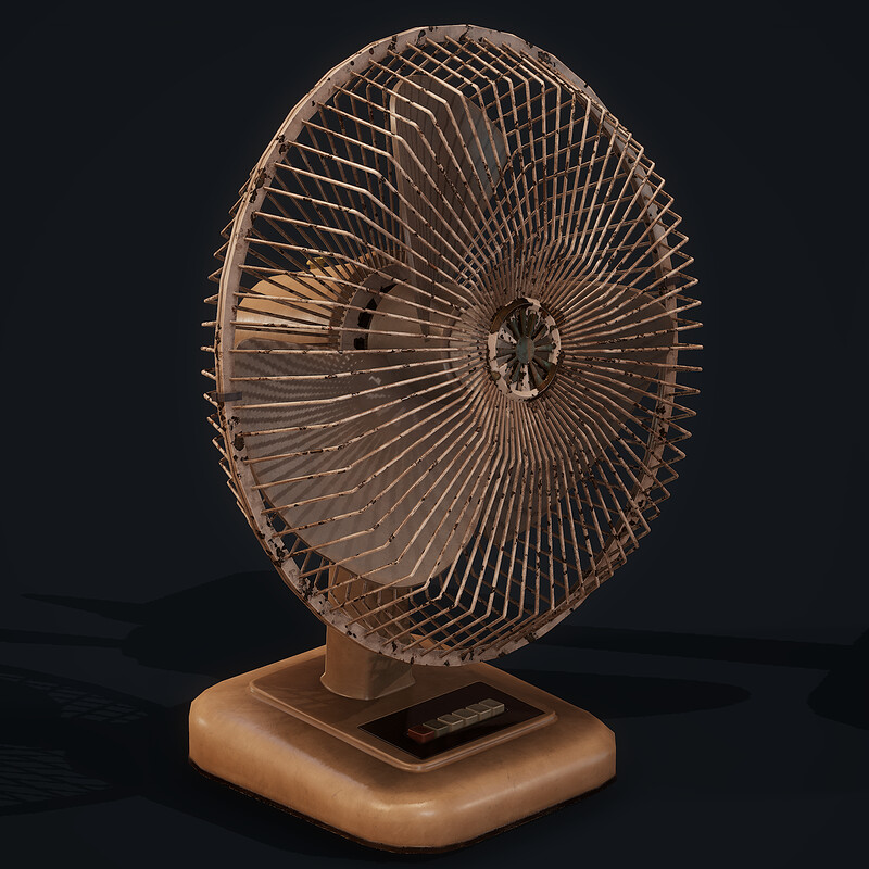 Old Fan - (Horror Bedroom)