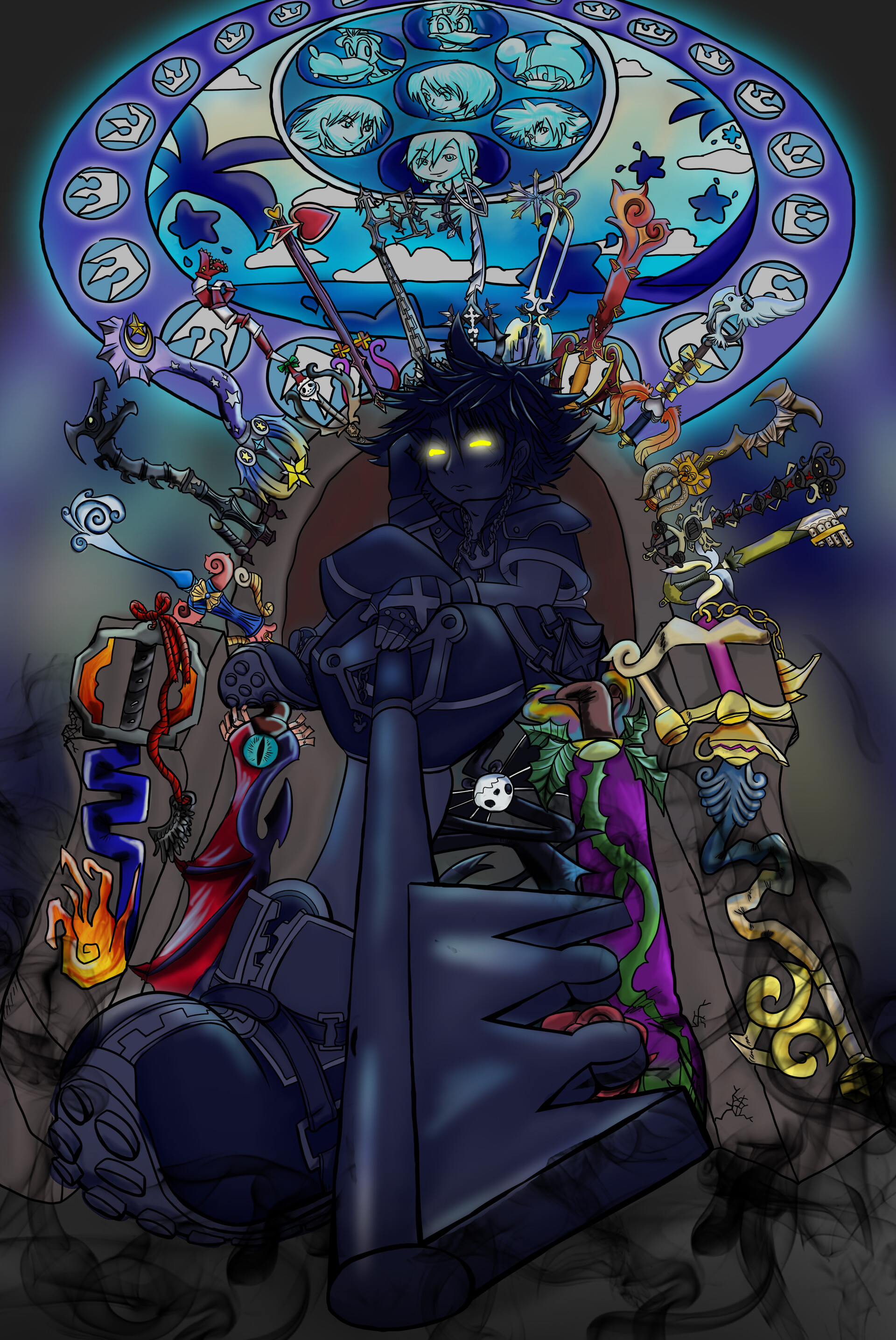 Artstation sora kingdom hearts fan art vrogue co