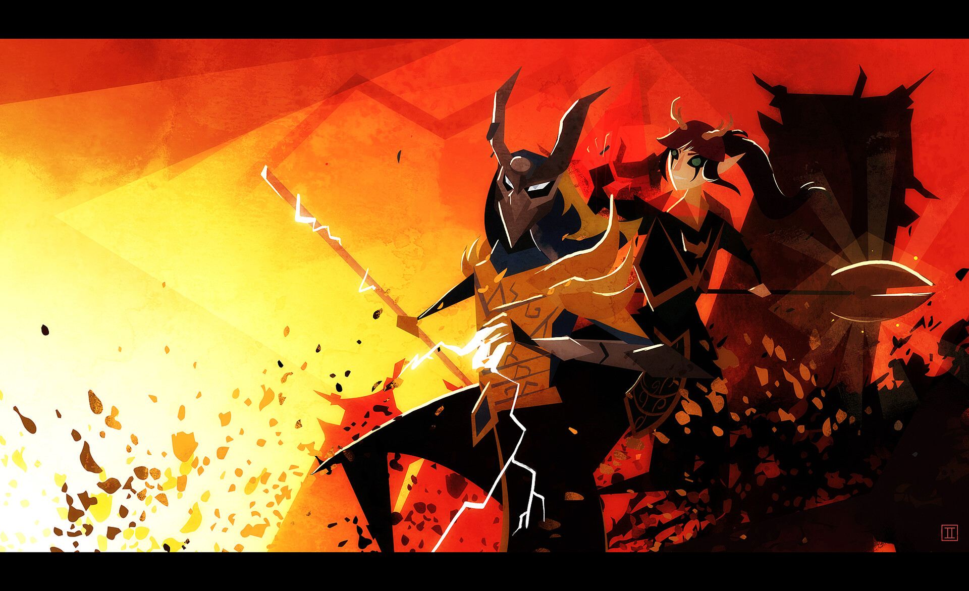 ArtStation Three Banners War